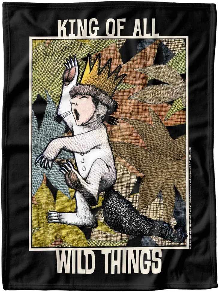 LOGOVISION Where The Wild Things Are Baby Blanket 30x40