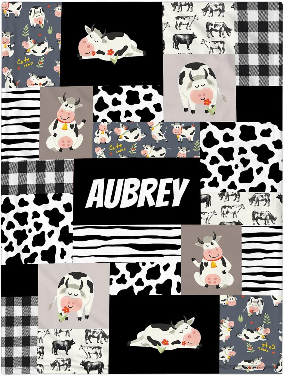 Personalized Baby Blanket with Name for Girls Boys