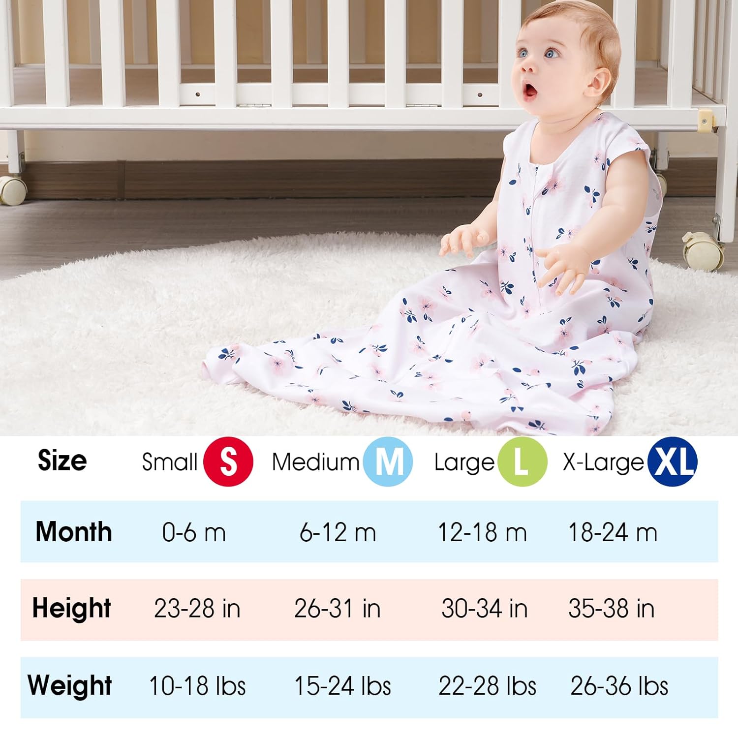 Davids Kids 2 Pack Baby Sleep Sack 12-18 Months