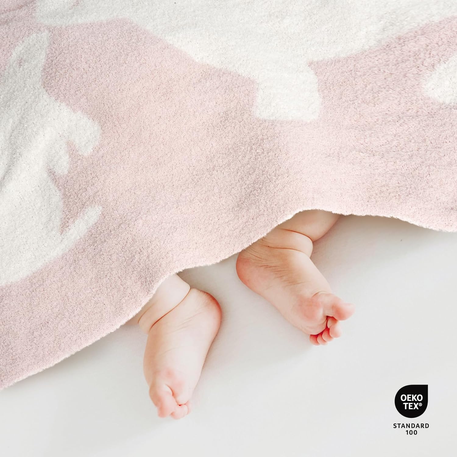 Soft Plush Baby Blanket with Animal Print 30x40 Inches 1