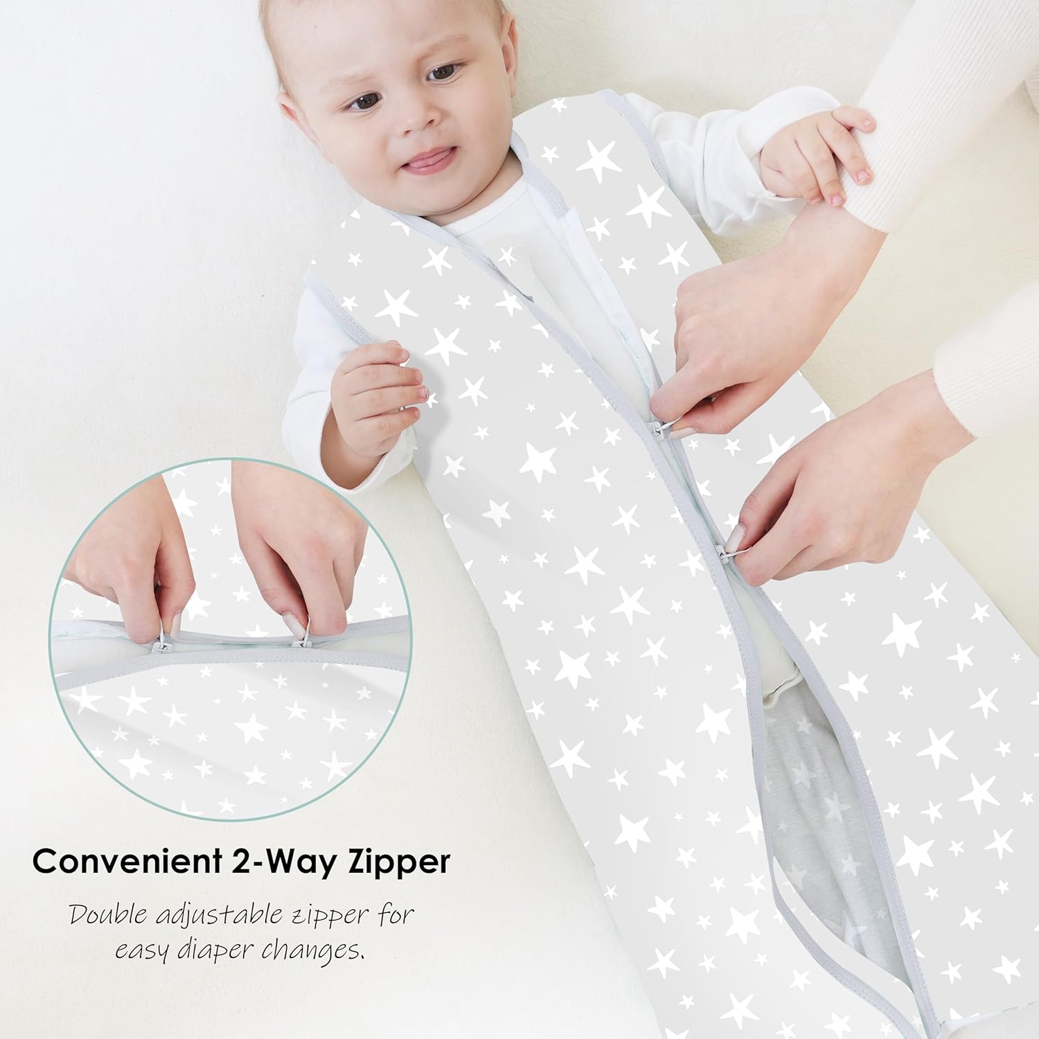 Cute Castle Baby Sleep Sack 6-12 Months 3 Pack
