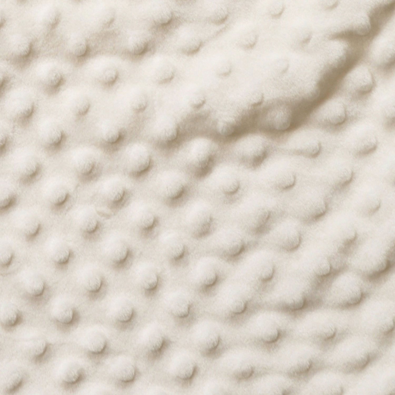 HALO Sleepsack Wearable Blanket TOG 15 Cream Plush Dots Large