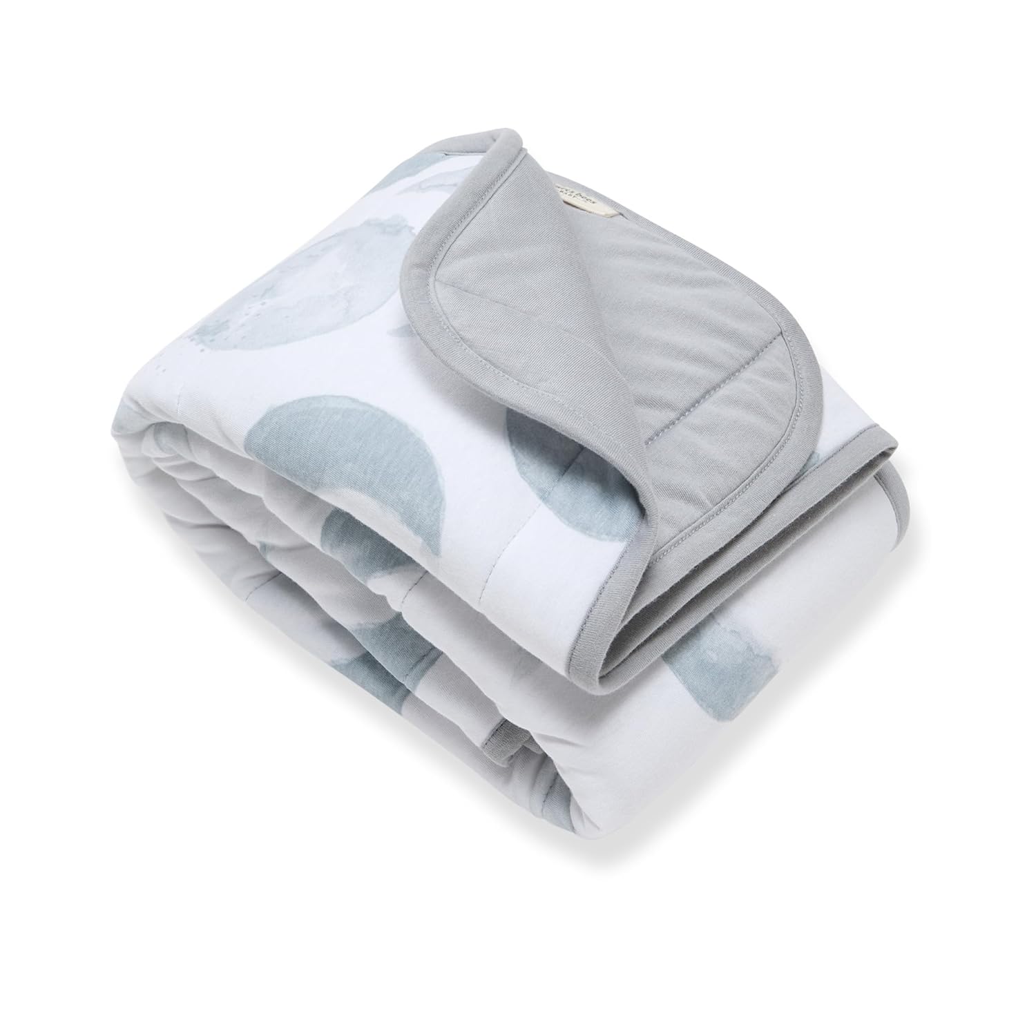 Burts Bees Baby Reversible Blanket - Organic Cotton 1