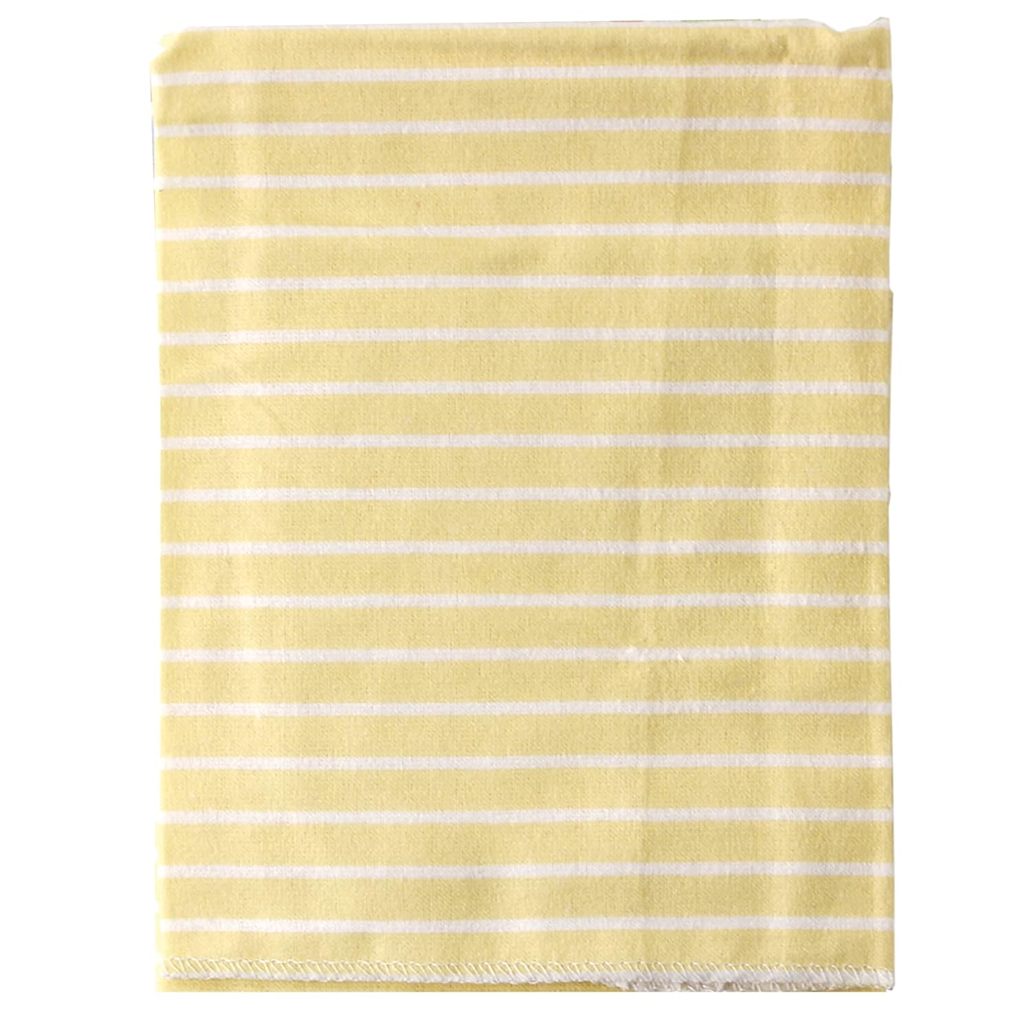 Luvable Friends Baby Flannel Receiving Blankets Yellow One Size