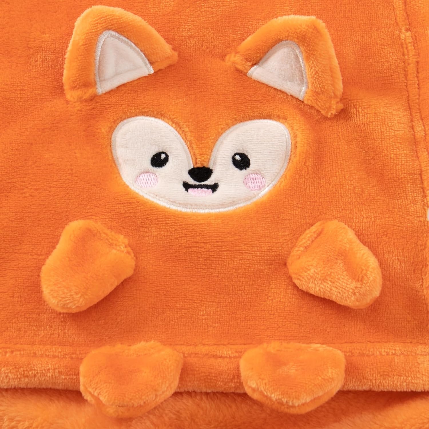 Babyhuggle Foldable Fox Plush Blanket for Newborn 1