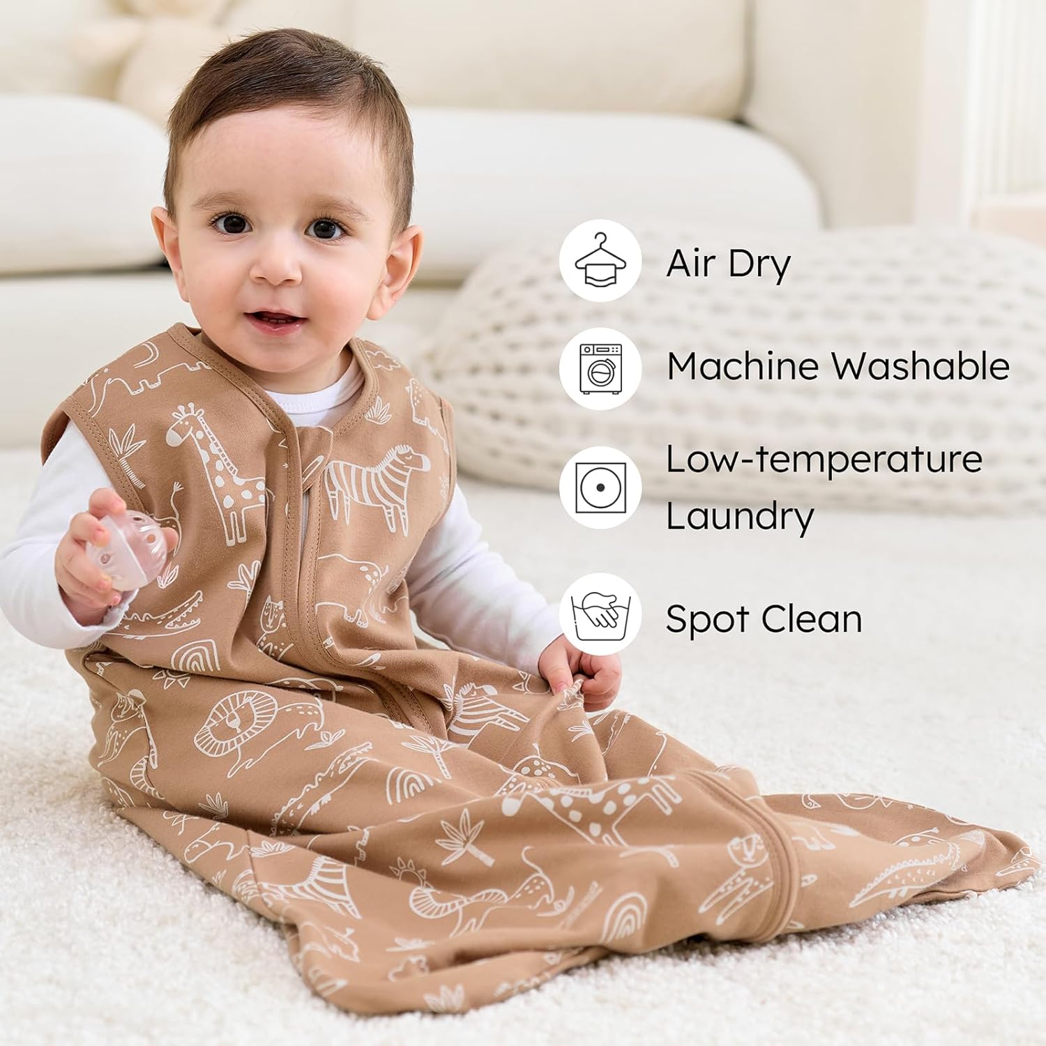 FIEMOL Baby Sleep Sack 6-12 Months 3 Pack 1