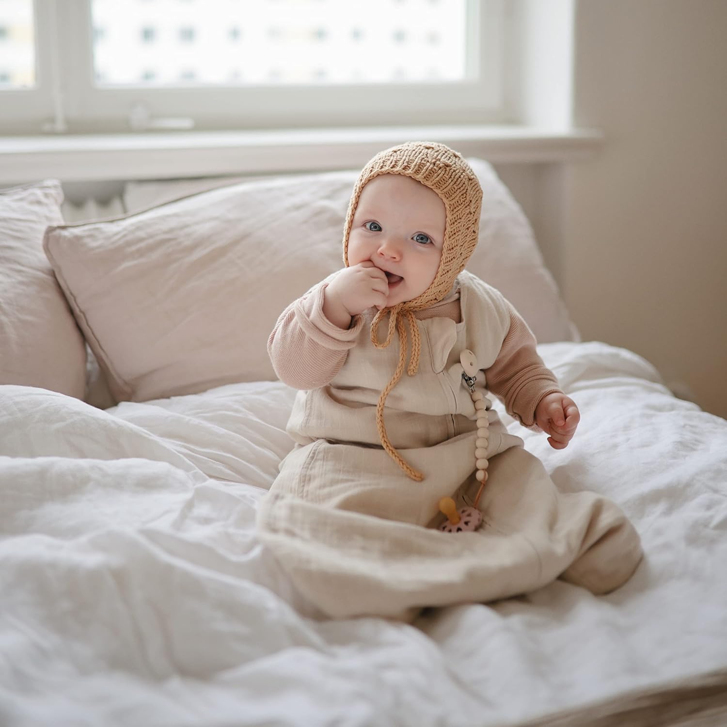 Mushie Organic Cotton Wearable Blanket for Babies