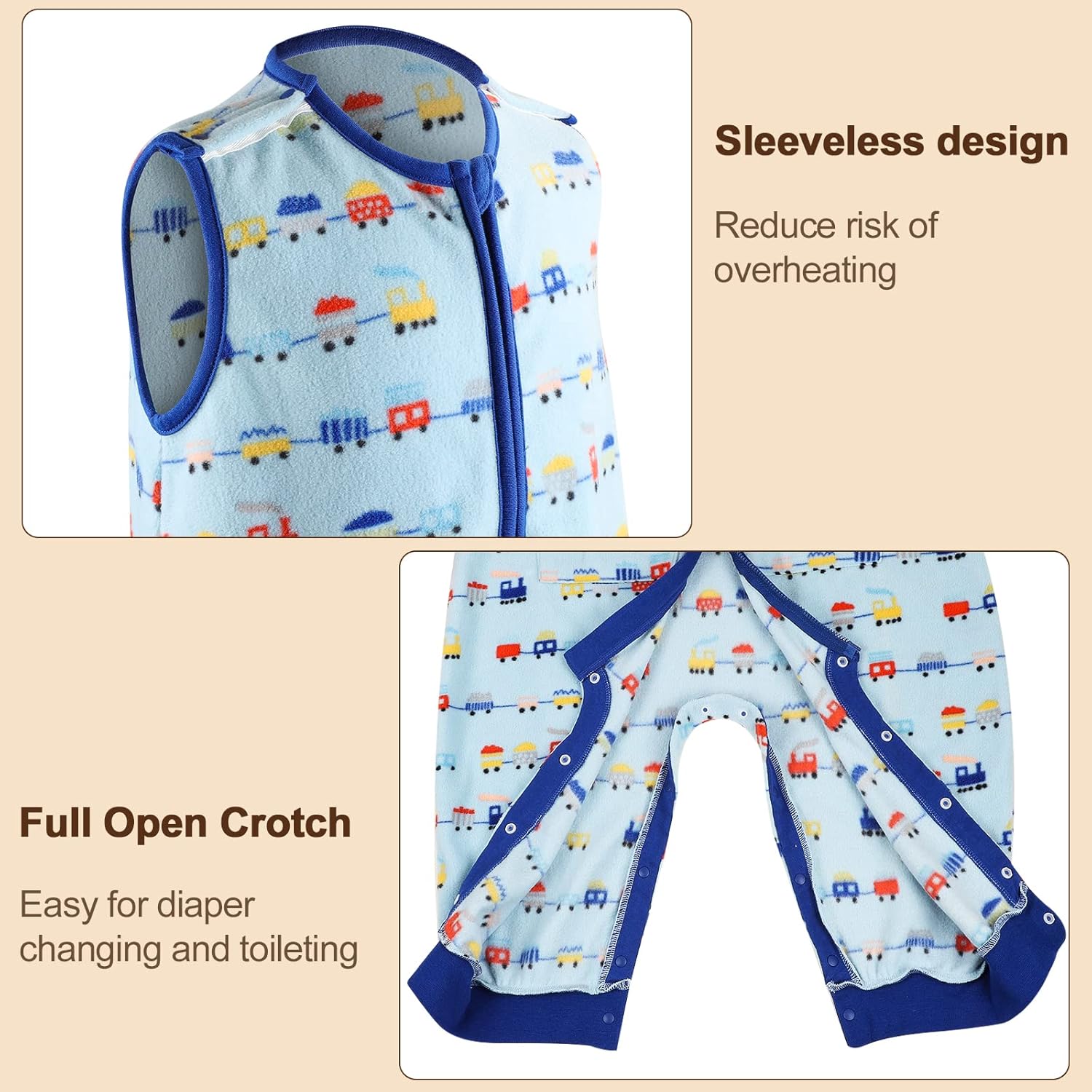 MooMoo Baby 10 TOG Sleep Sack for 12M-3T Toddler