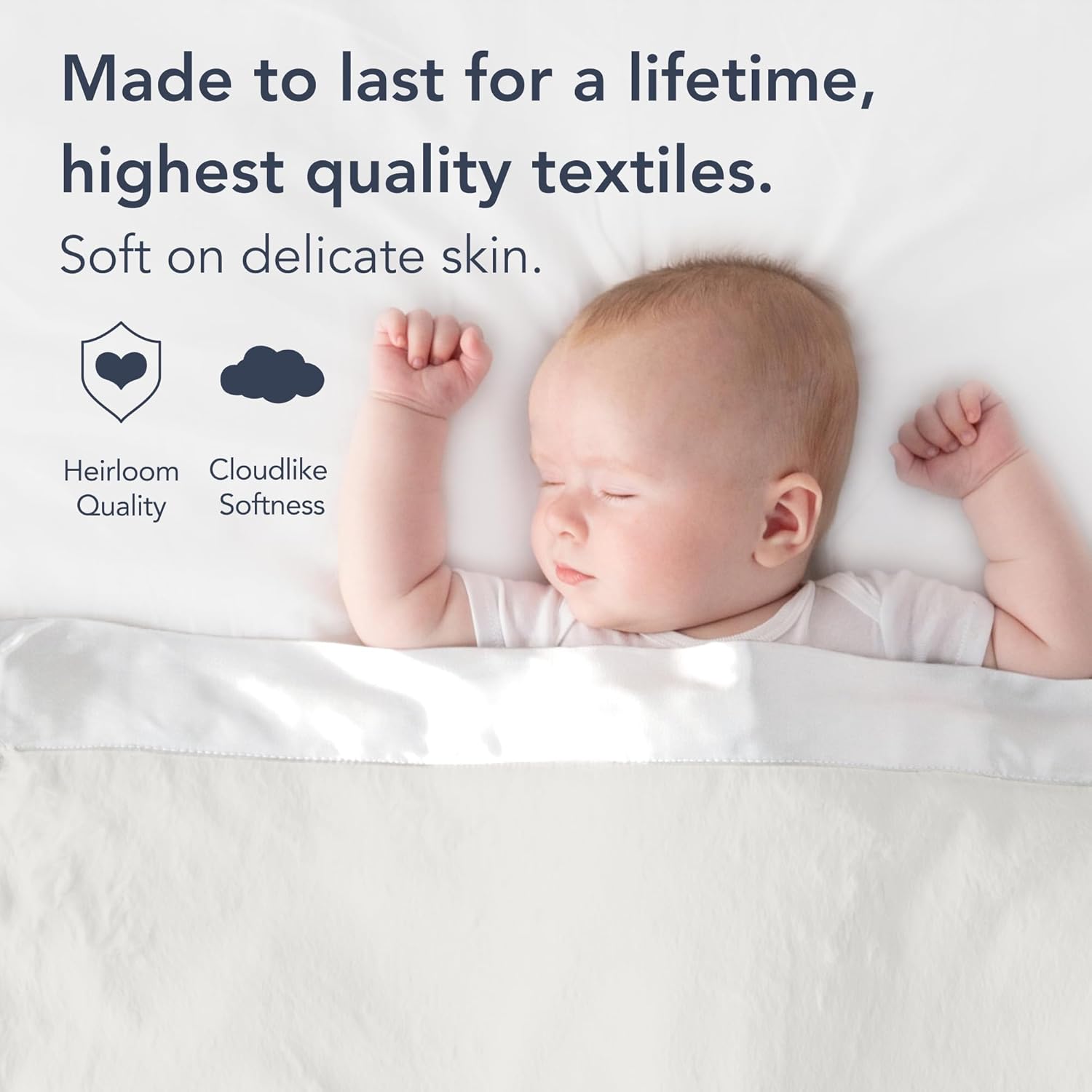 Little Giraffe Luxe Soft Baby Blanket - 29x35 Cream