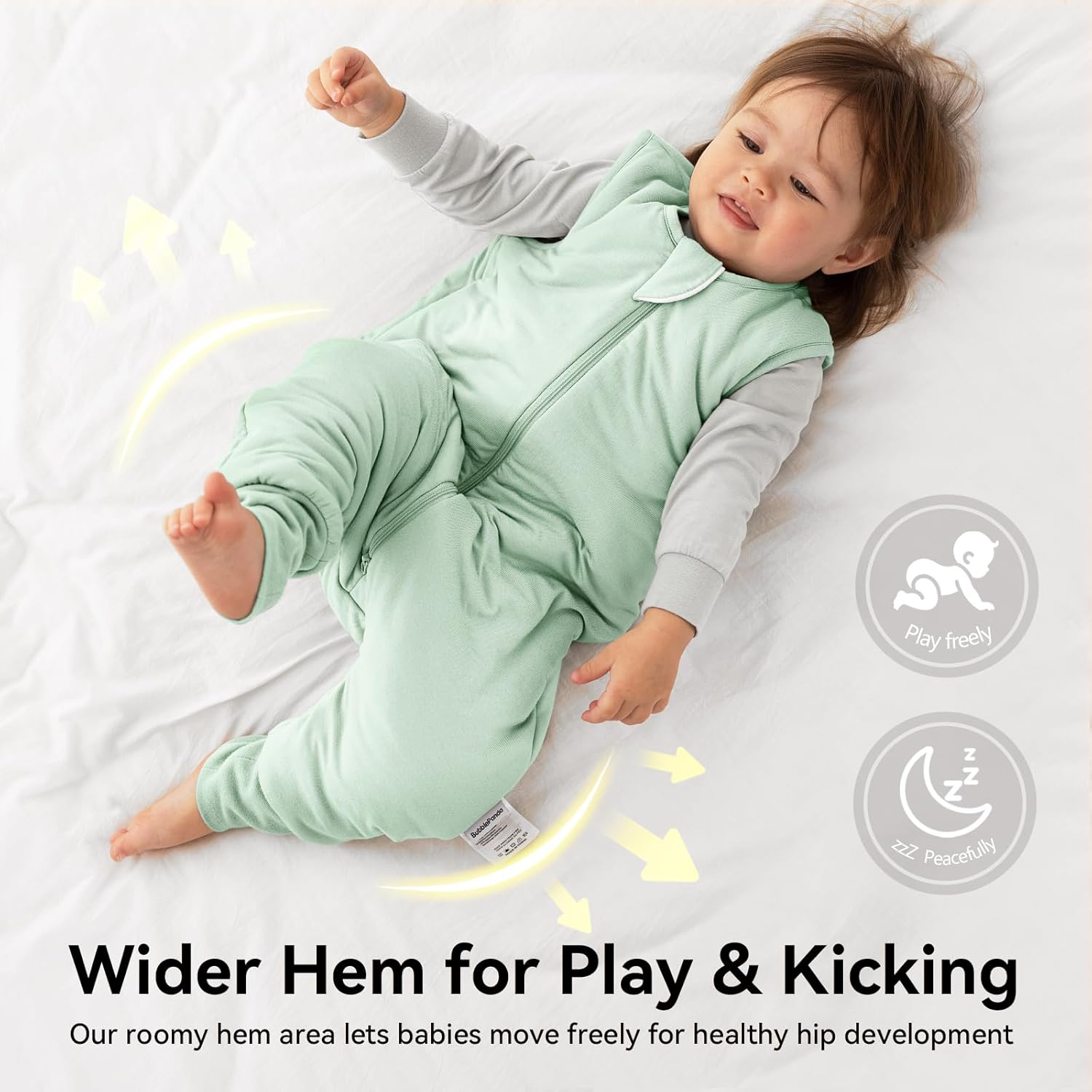 EasyFi Bamboo Rayon Sleep Sack 12-24 Months 10 Tog 1
