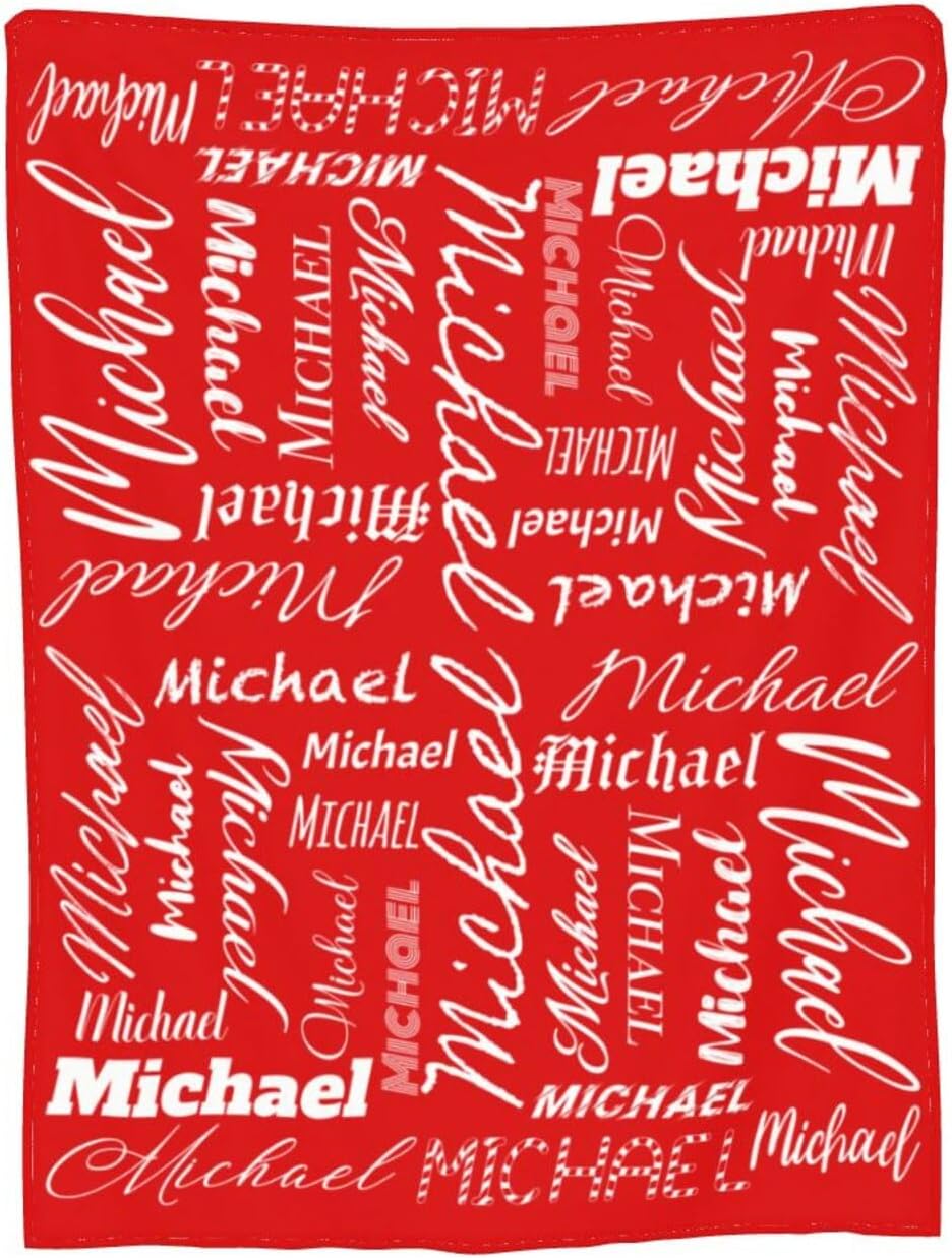 Personalized Baby Name Blanket 30x40 Custom Throw