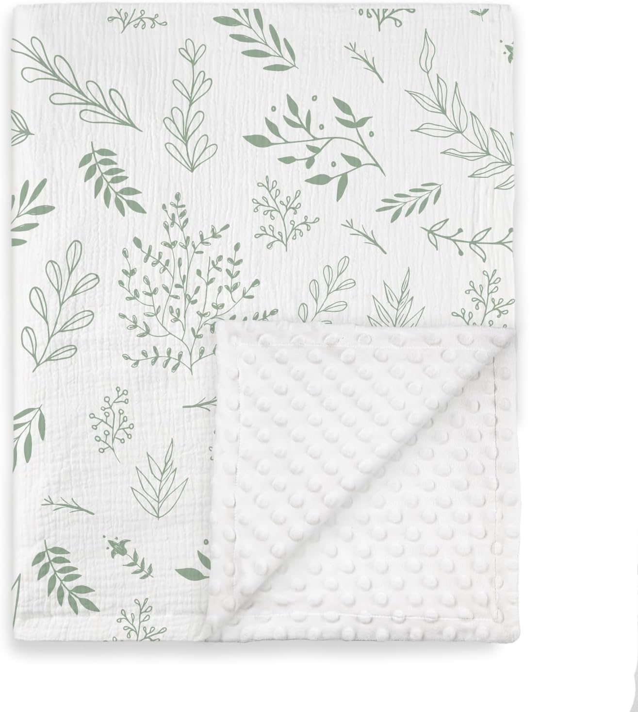 GLLQUEN BABY Double Layer Blankets for Newborns and Toddlers