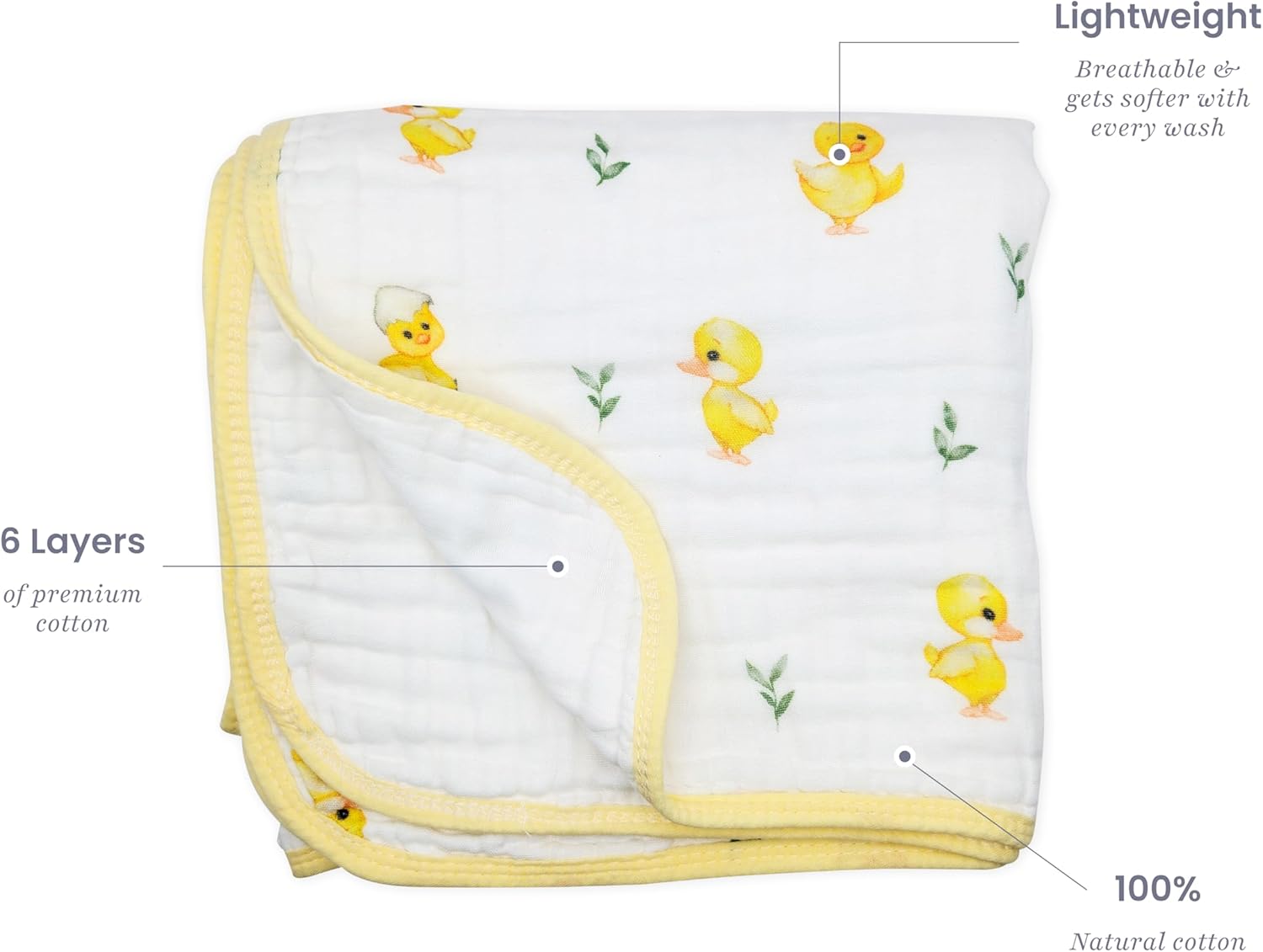 Soft Cotton Baby Blanket for Newborns and Toddlers