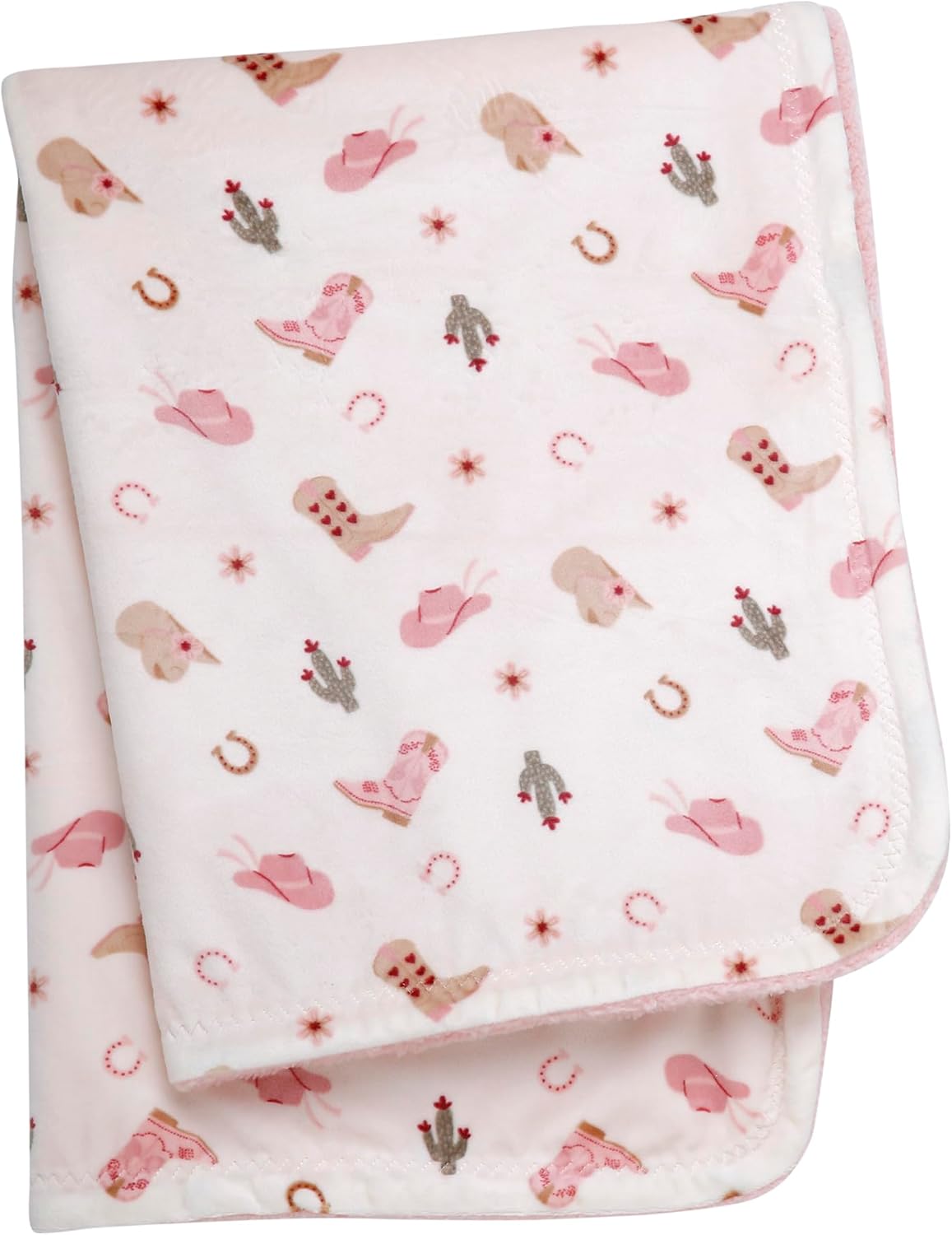 2 Ply Silky Baby Blanket with Reversible Design