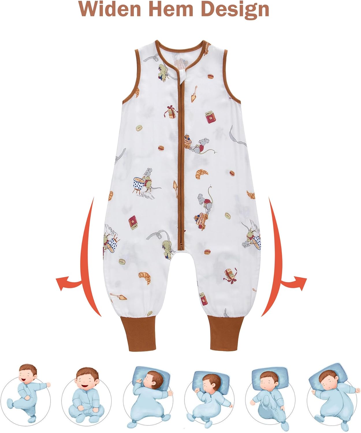 Miracle Baby Toddler Sleep Sack with Feet TOG 05 1