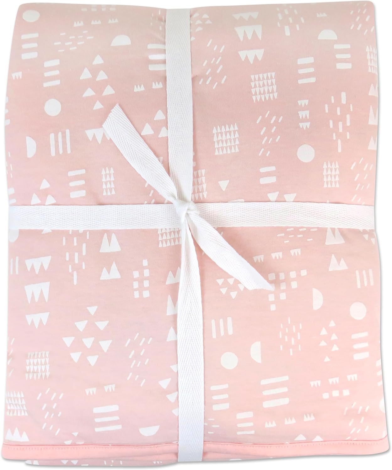 HonestBaby Reversible Organic Cotton Baby Blanket - Flower Power Design