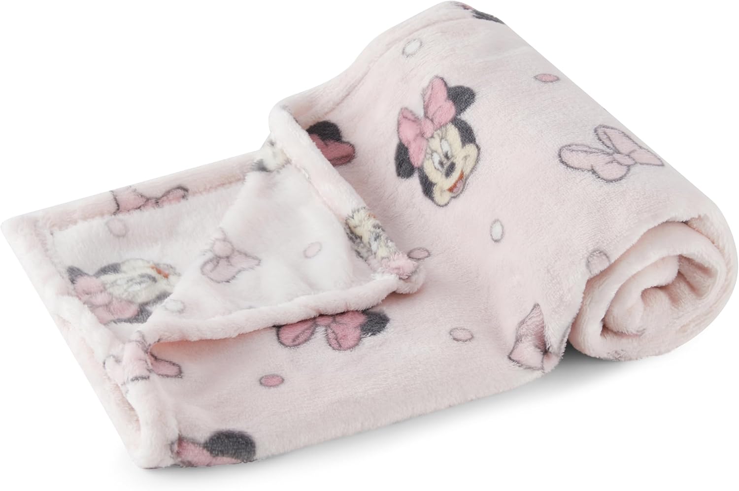 Disney Characters Flannel Fleece Baby Blanket - 30x40 Inches 1