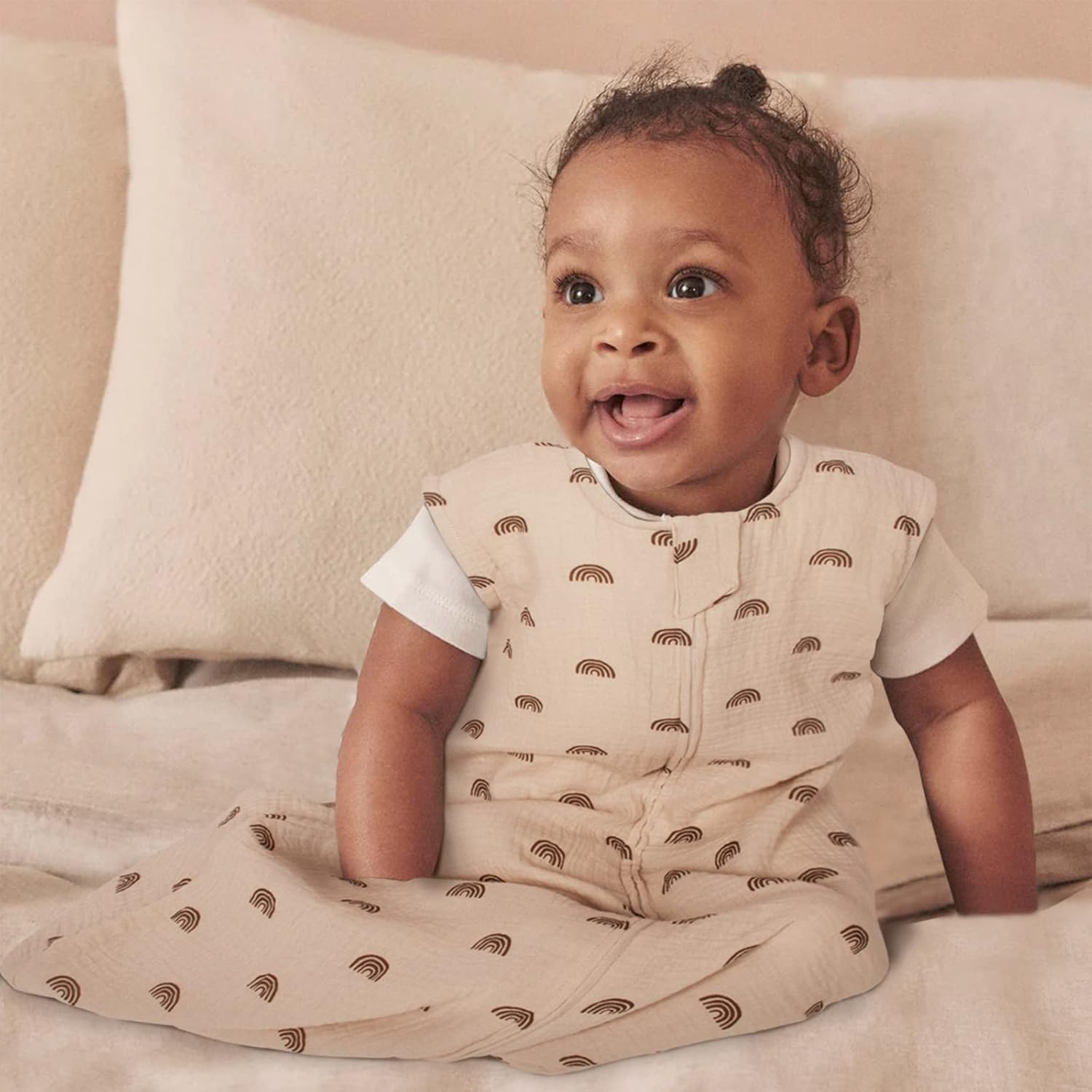 PRIMLECT 12-18 Months Sleep Sack Muslin Wearable Blanket