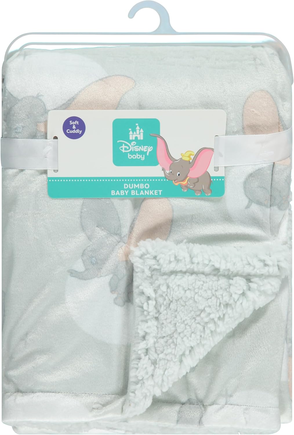 Disney Character Fuzzy Double Sided Baby Blanket 30x40 Inches