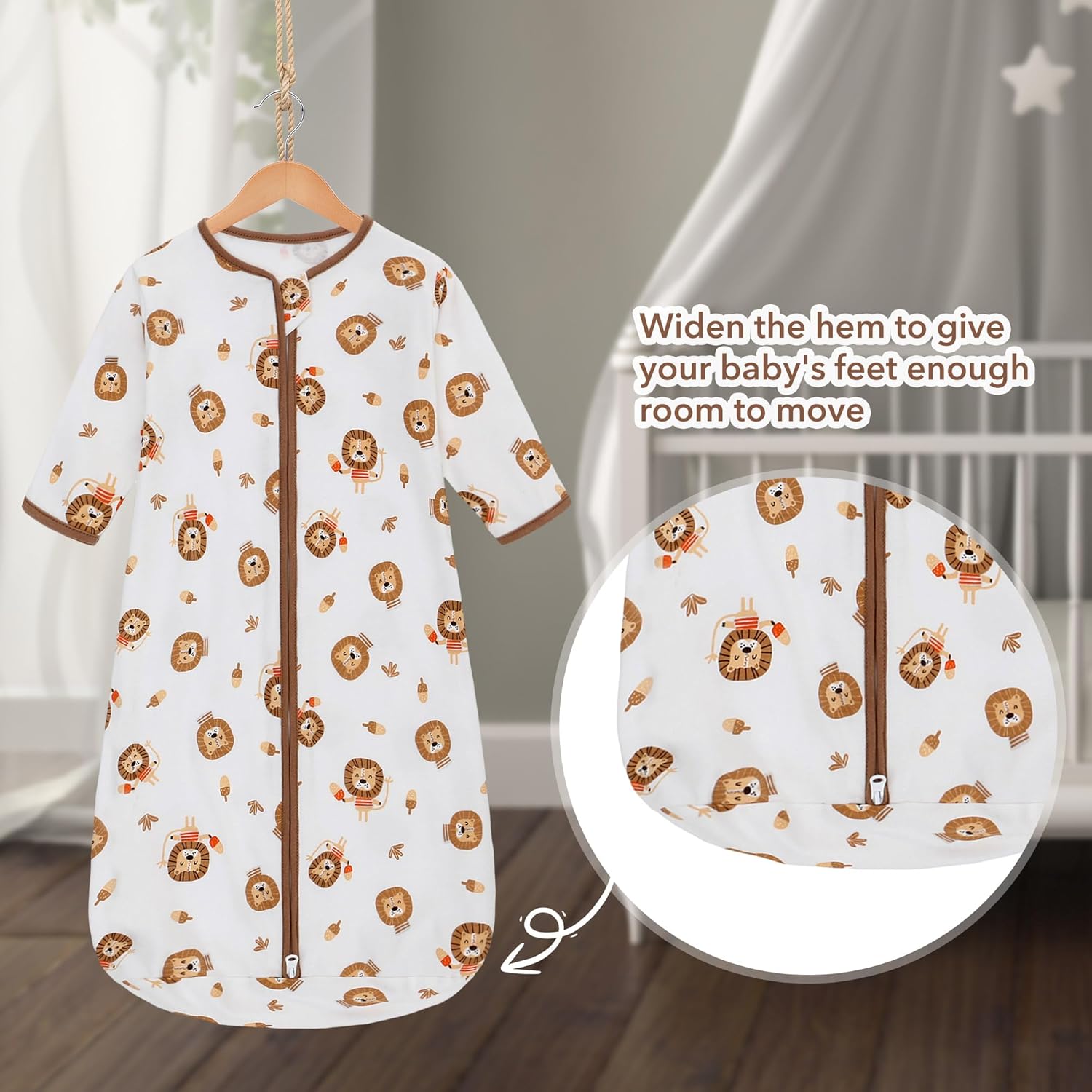 Miracle Baby 2 Pack Long Sleeve Sleep Sack 100 Cotton