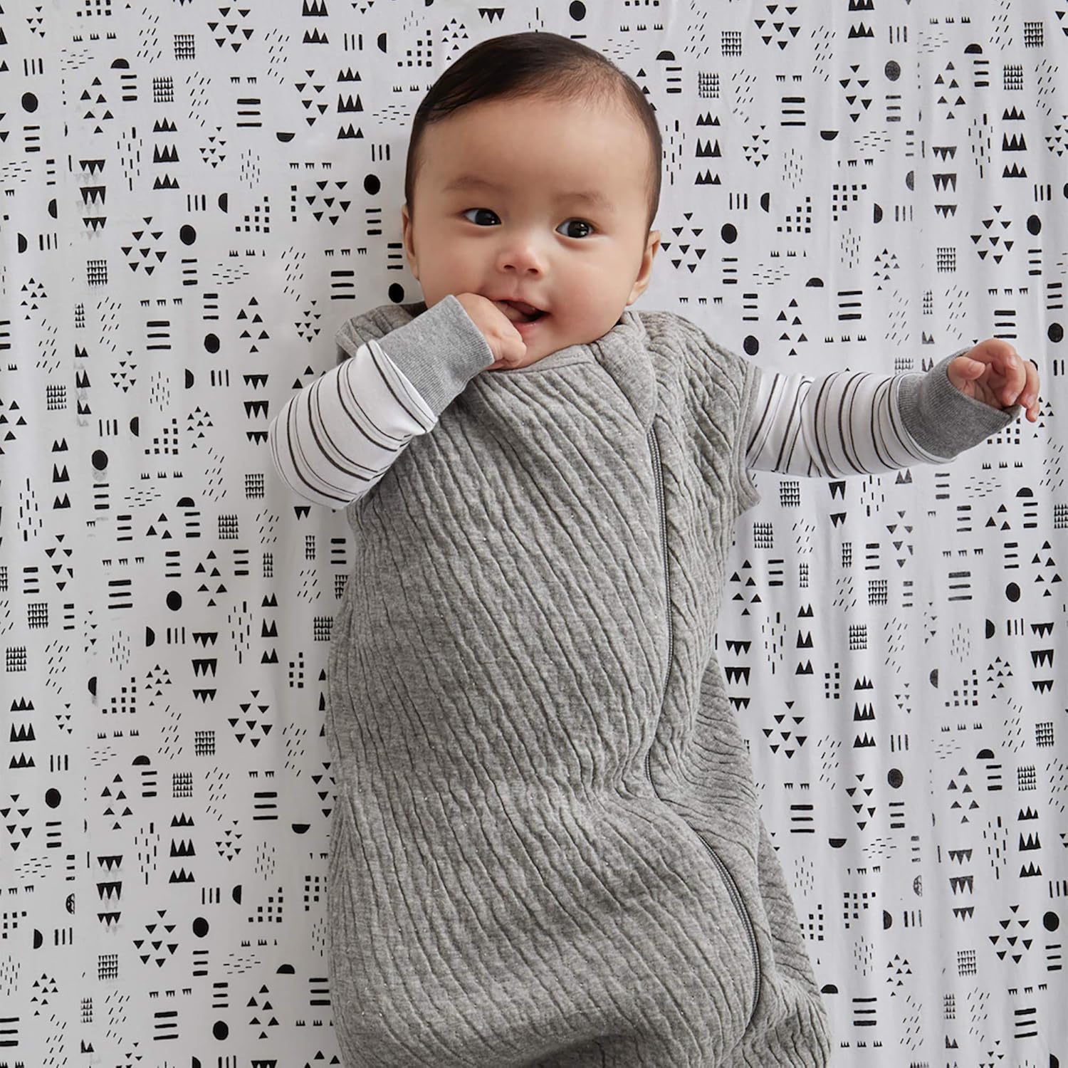 HonestBaby Organic Cotton Wearable Blanket for Babies 1