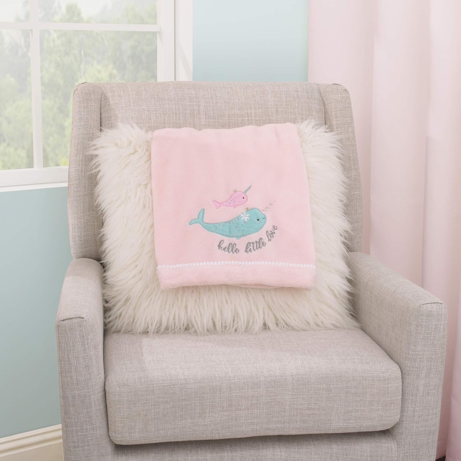 NoJo Under The Sea Whimsy Baby Blanket