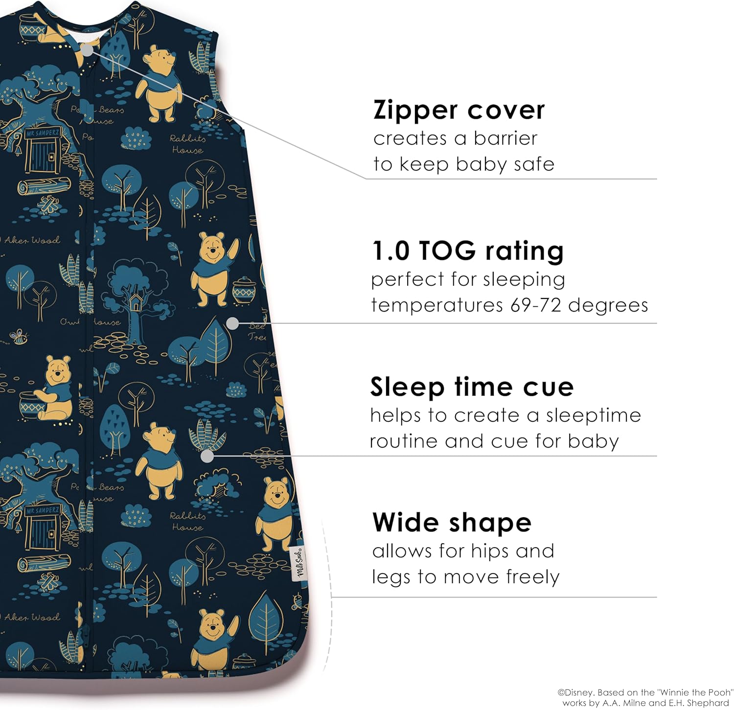 Milk Snob Disney Baby Sleep Sack for Newborn