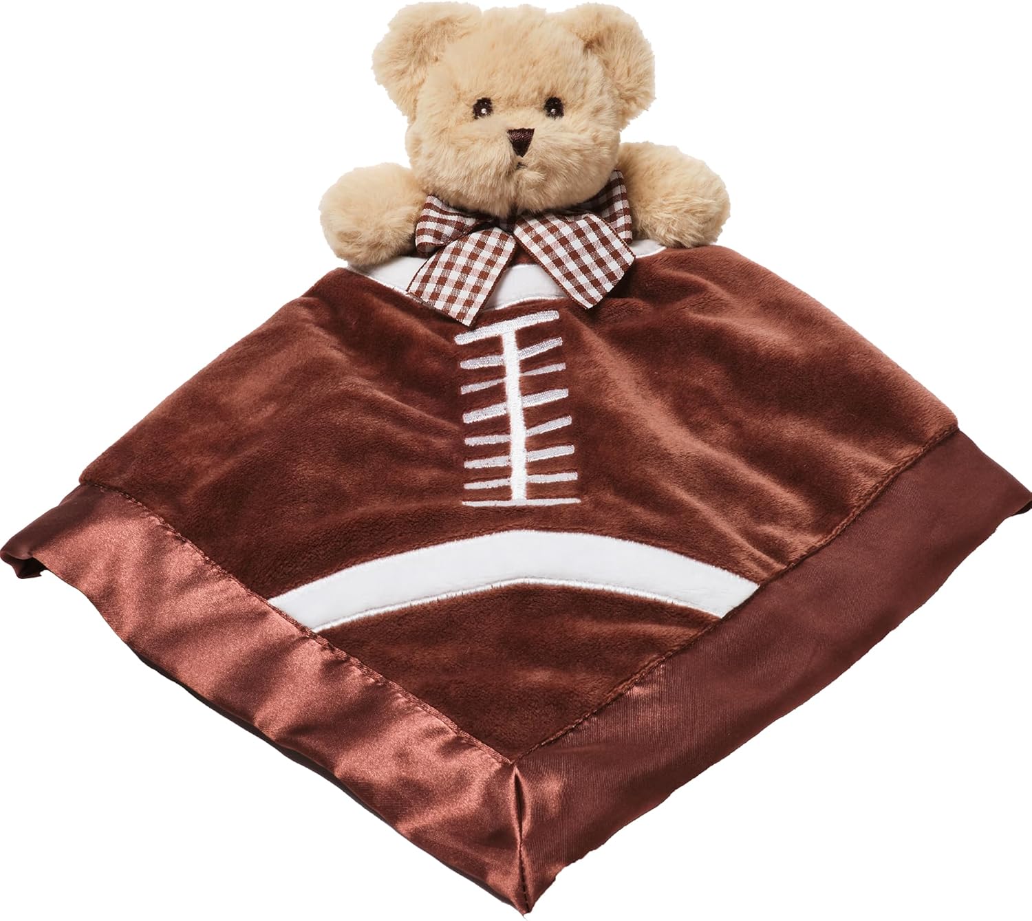 Bearington Collection Football Lovey Snuggler Blanket