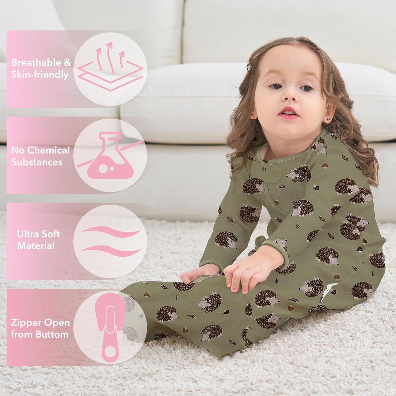 Miracle Baby Long Sleeve Sleep Sack 0-18 Months