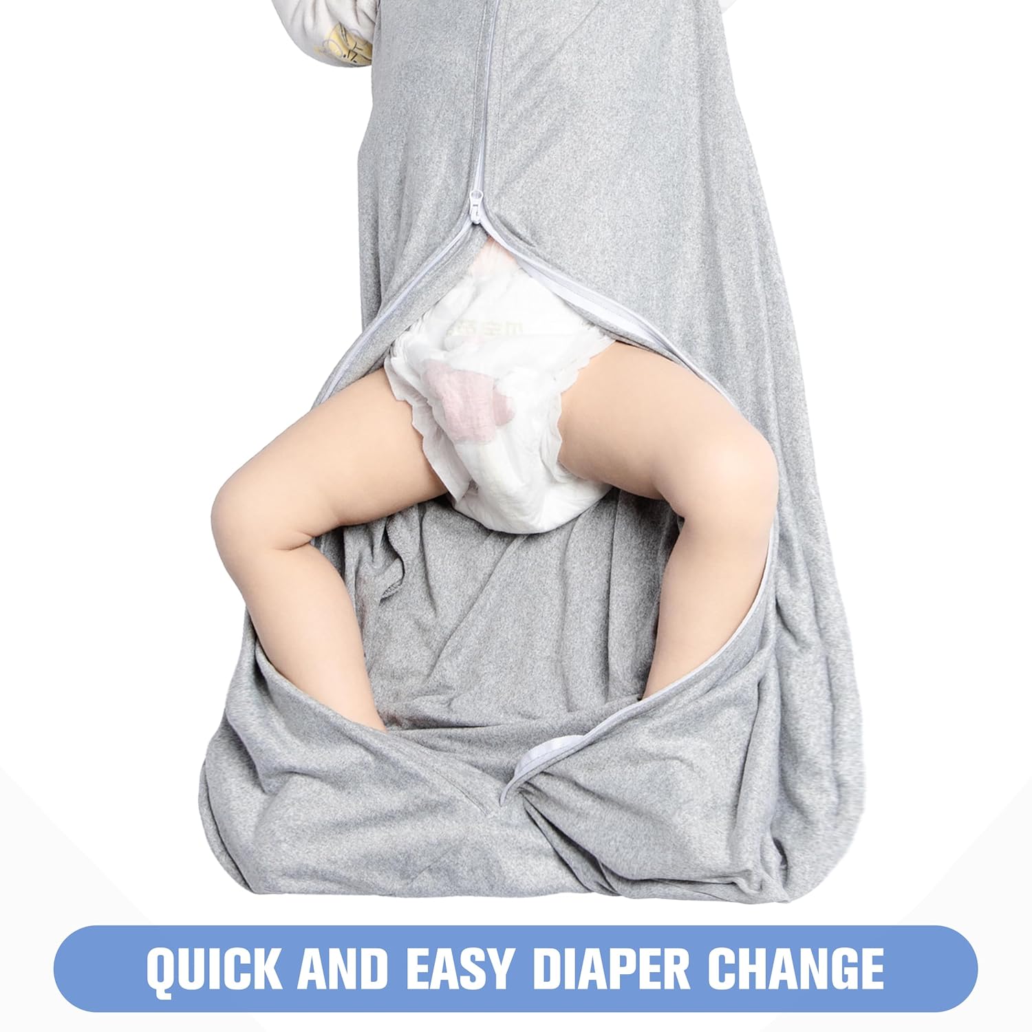 GUNTAIL Baby Sleep Sack 18-24 Months 2-Way Zipper
