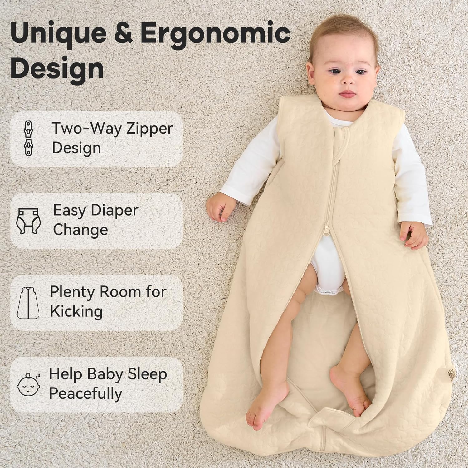 Unnivoll Baby Sleep Sack 12-18 Months 25 TOG
