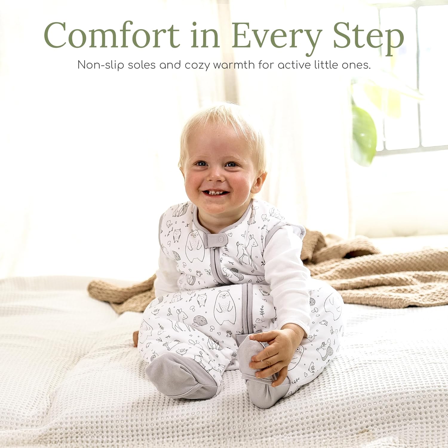 Mama Cheetah Toddler Sleep Sack with Feet 10 TOG 1