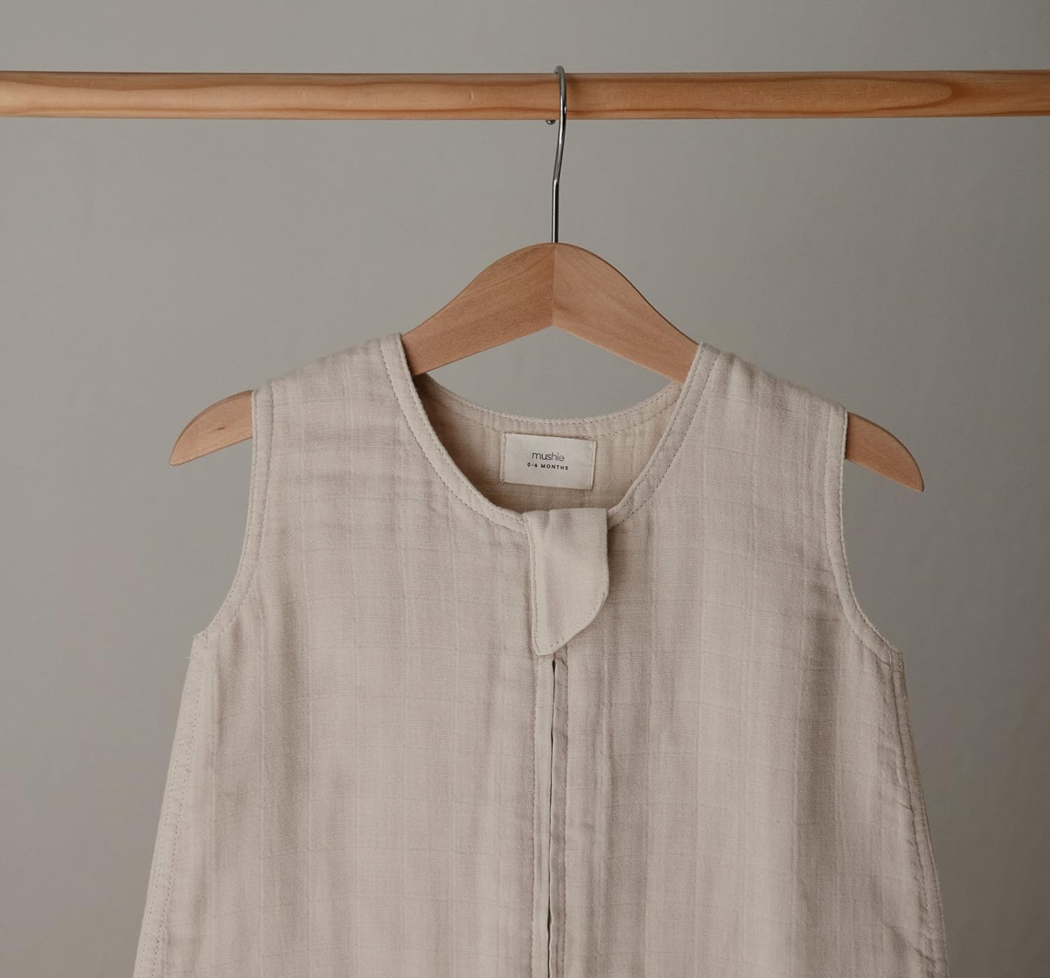 Mushie Organic Cotton Wearable Blanket for Babies