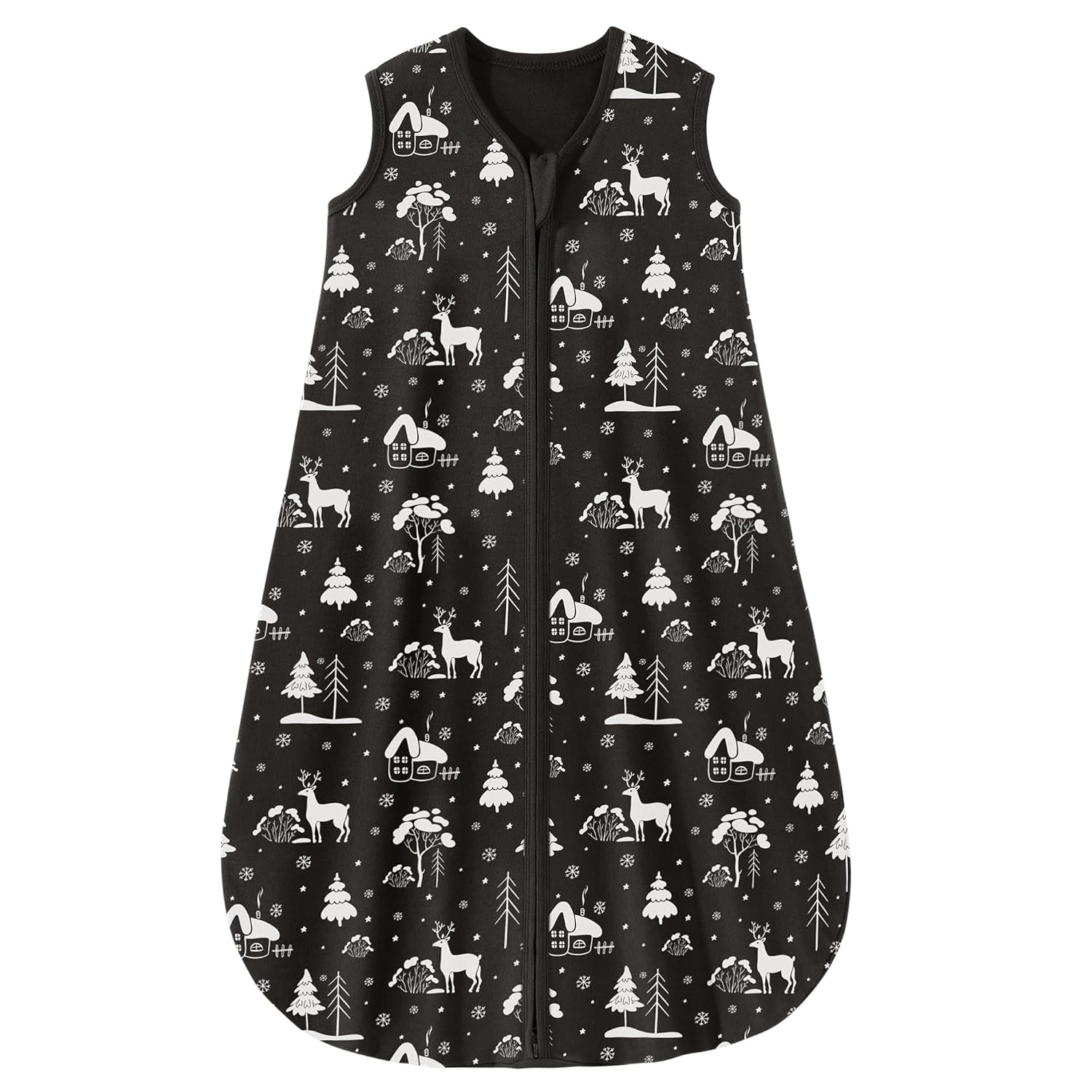 Yoofoss 0-6 Months Organic Cotton Sleep Sack 2-Way Zipper 05 TOG
