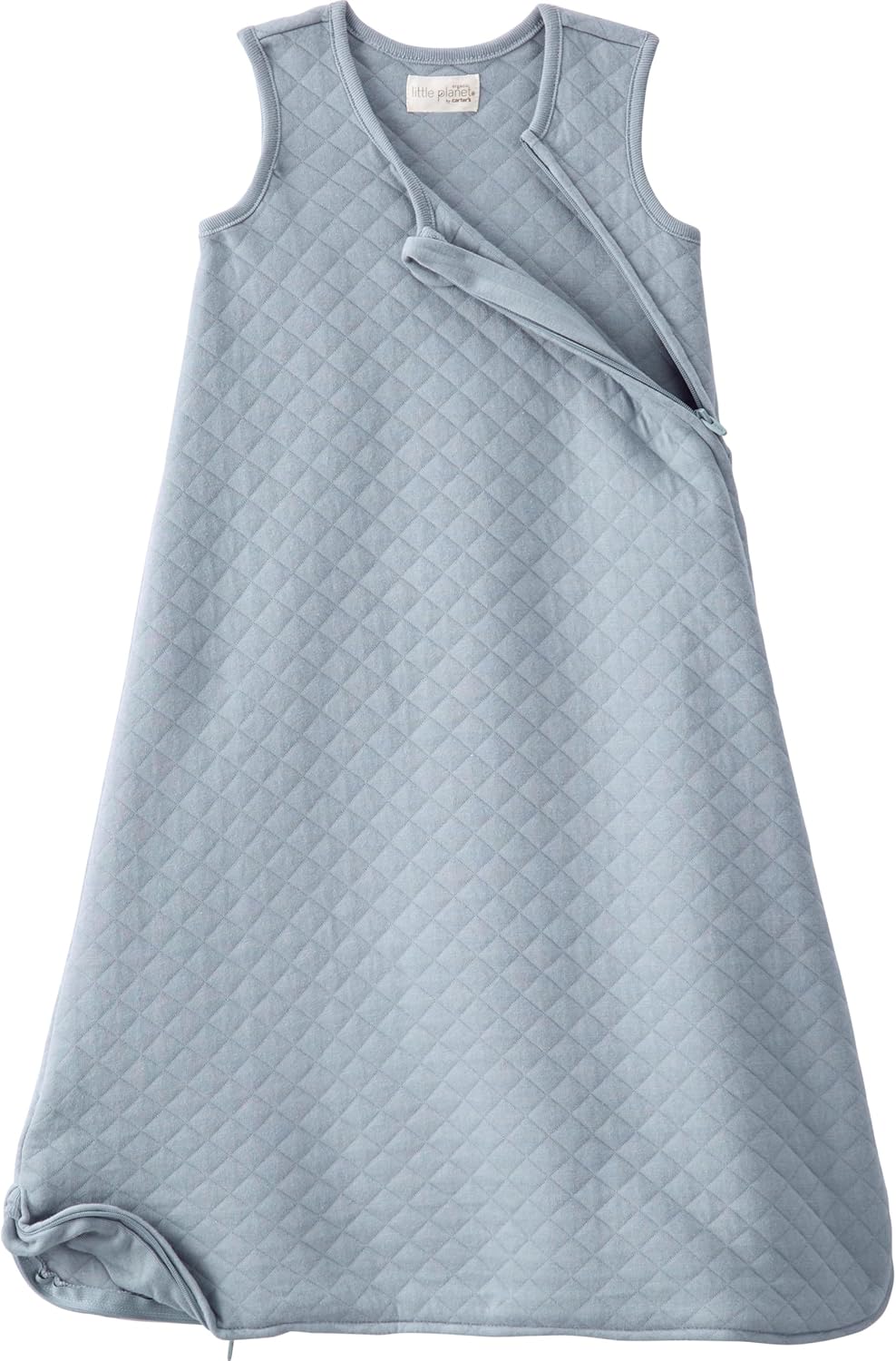 Little Planet by Carters Organic Cotton Wearable Blanket Heather Gray M