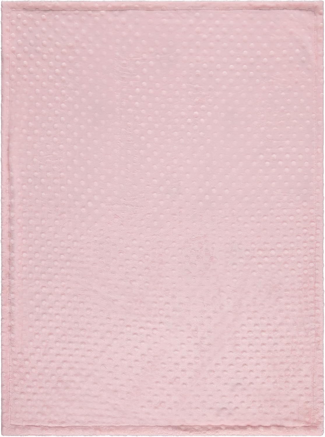 Disney Mickey and Minnie 2-Ply Baby Blanket - Soft Mink Front Textured Back