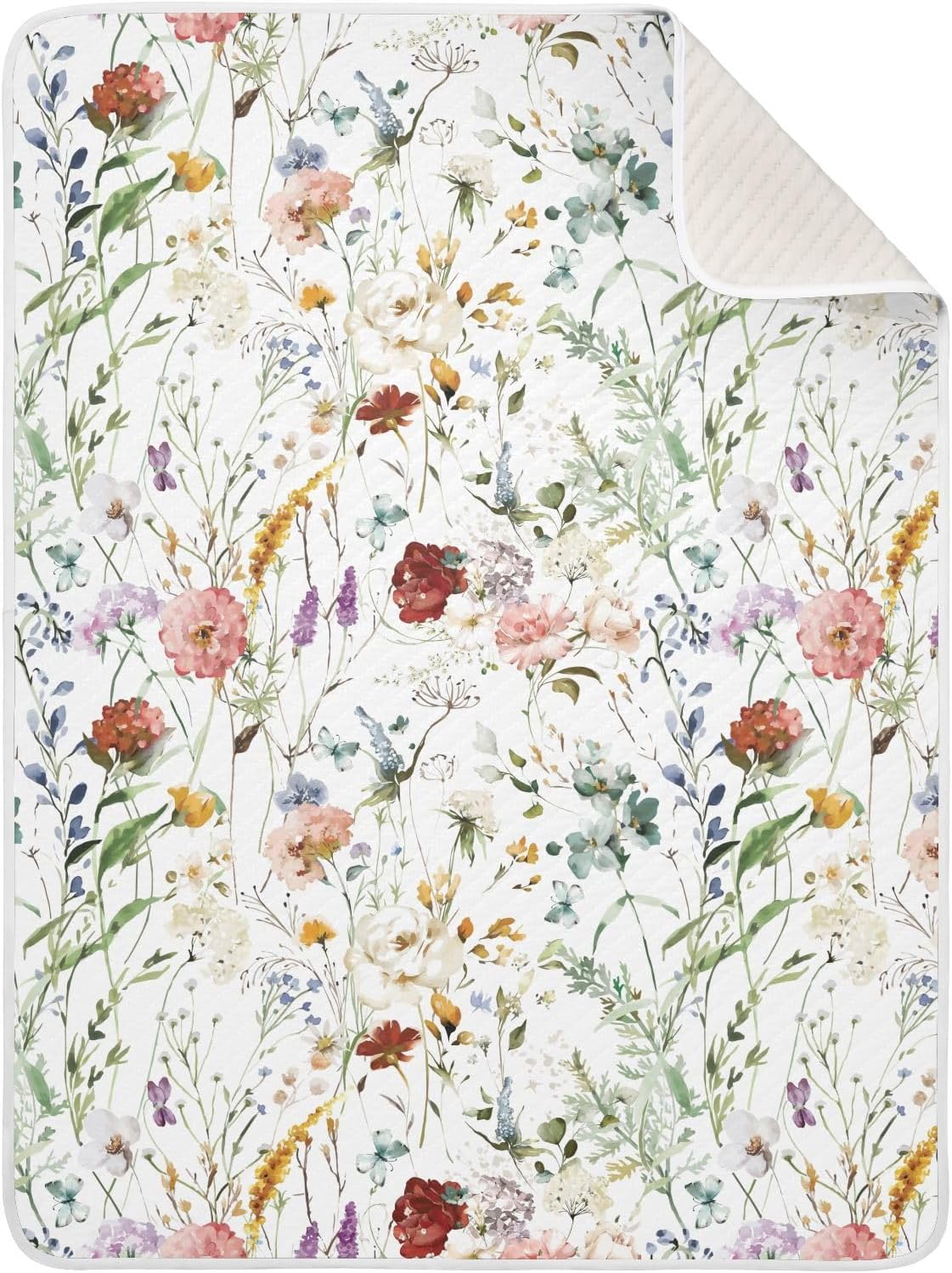 SDMKA Baby Blanket Double Layer Soft and Cozy