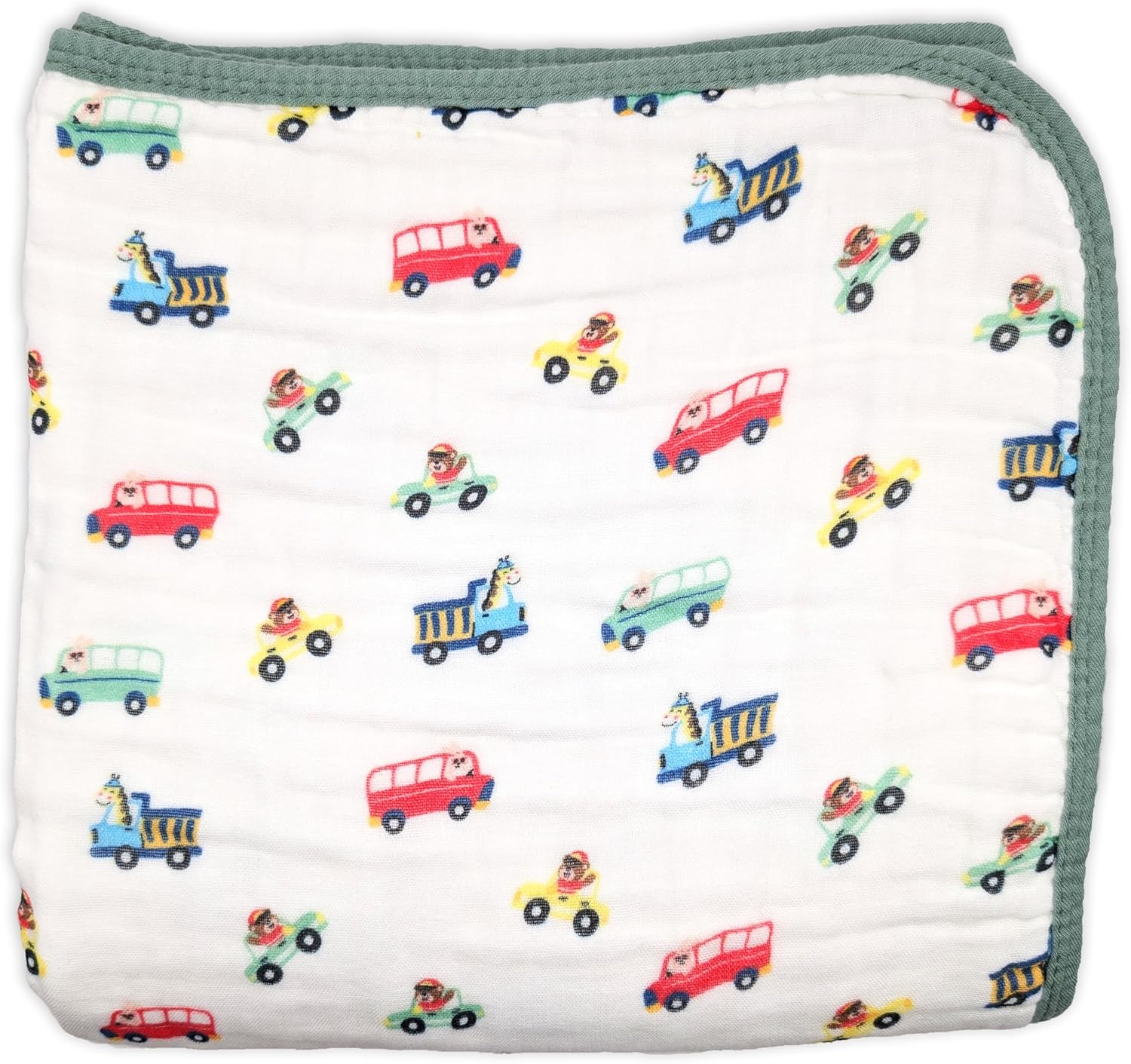 Soft Cotton Baby Blanket - Lightweight and Breathable for Newborns