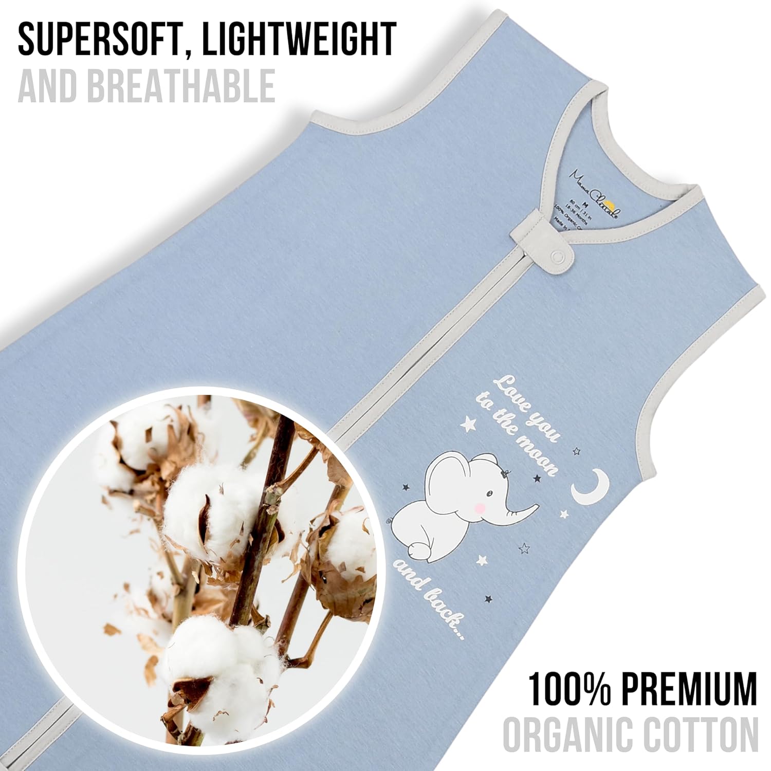 Mama Cheetah Toddler Sleep Sack with Feet 2T