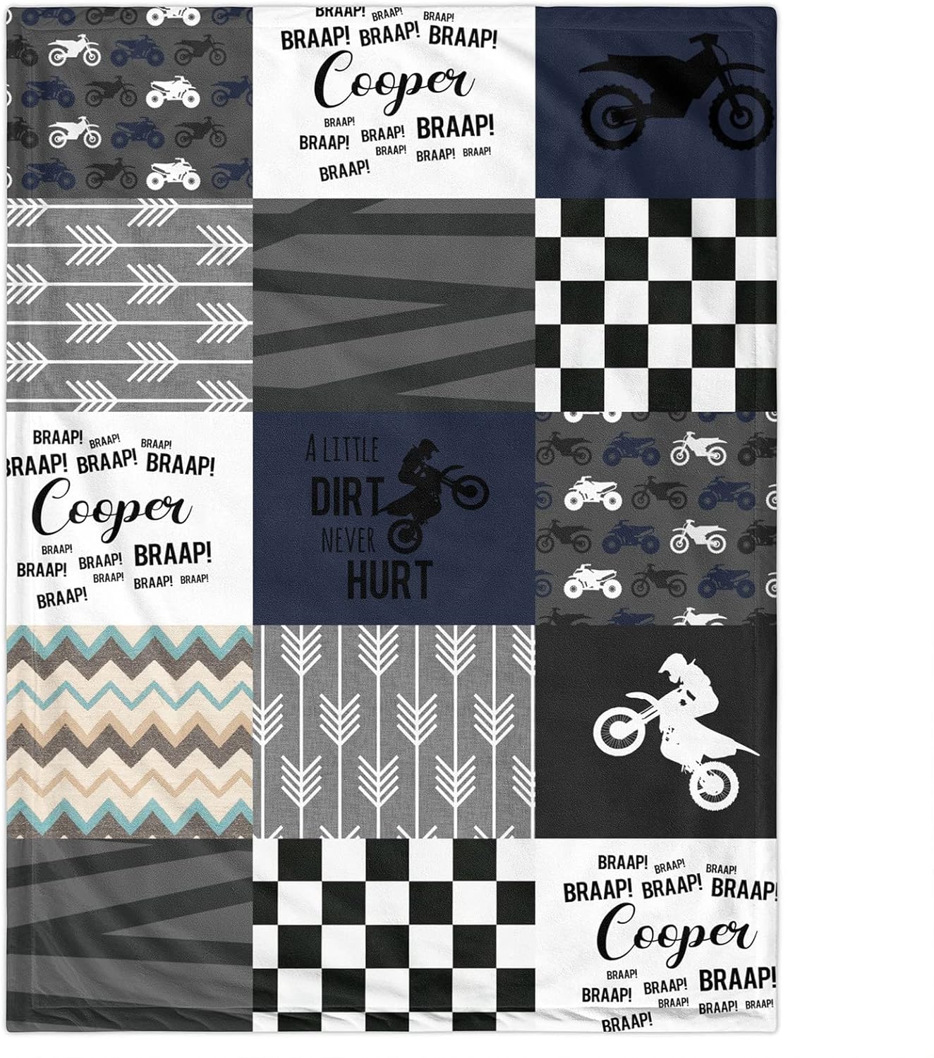 Personalized Baby Blanket with Name - 30x40 Inches