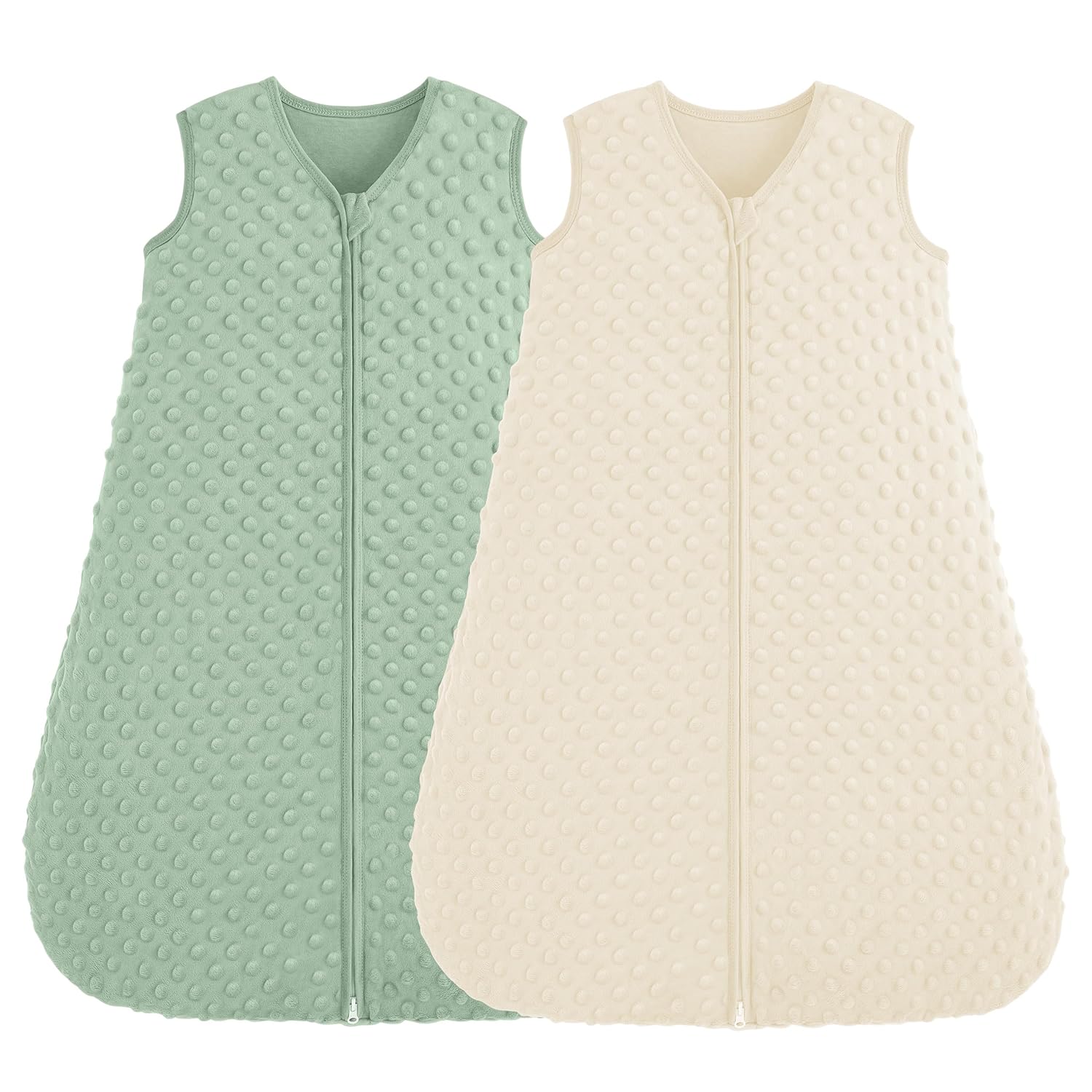 FIEMOL Fleece Baby Sleep Sack 6-12 Months 2 Pack