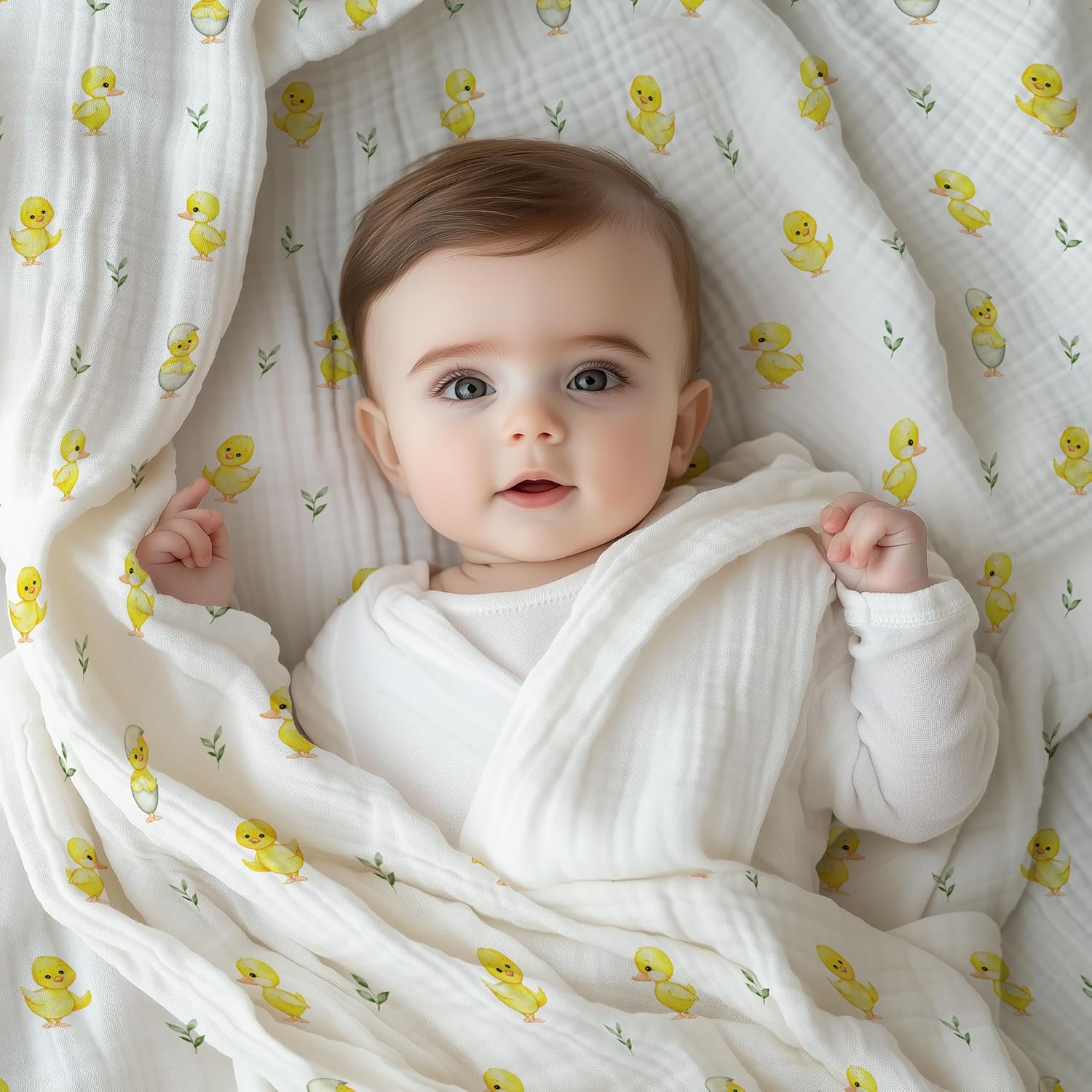 Soft Cotton Baby Blanket for Newborns and Toddlers