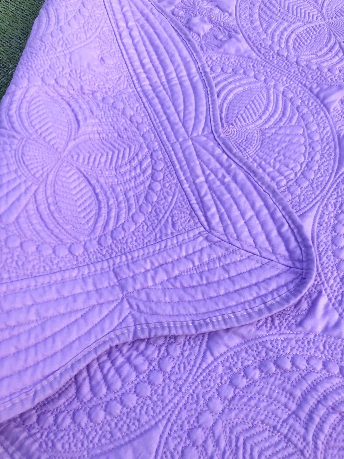 MONOBLANKS Baby Quilt Personalized Monogram Lightweight Embossed Throw Blanket 1