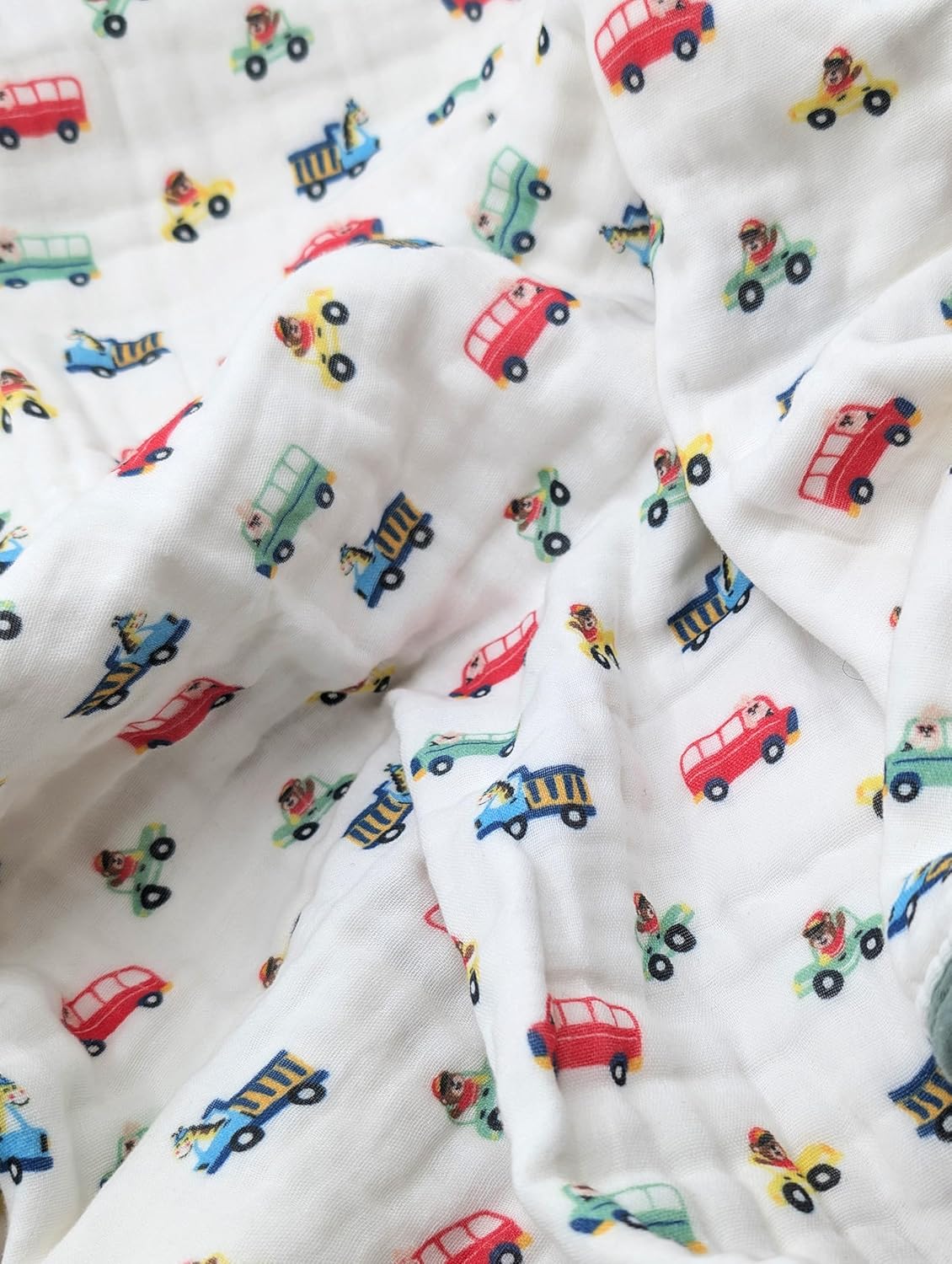 Soft Cotton Baby Blanket - Lightweight and Breathable for Newborns