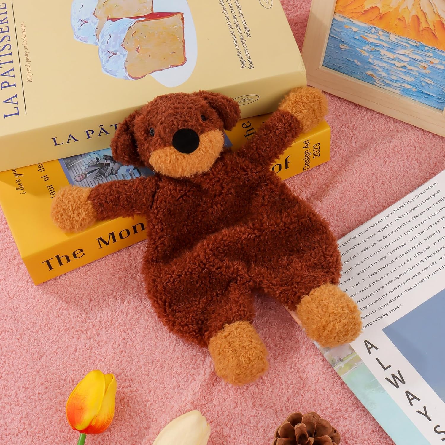 Apricot Lamb Henry Dachshund Baby Lovey 103 Inches