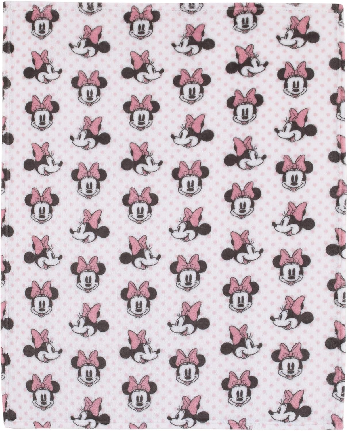 Disney Minnie Mouse Plush Baby Blanket