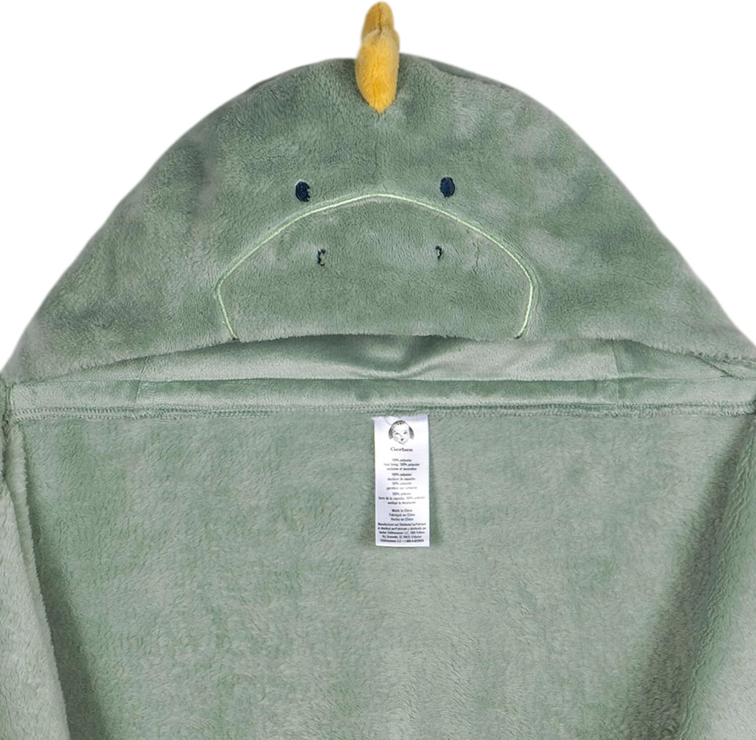 Gerber Dino Time Hooded Wearable Blanket Set One Size