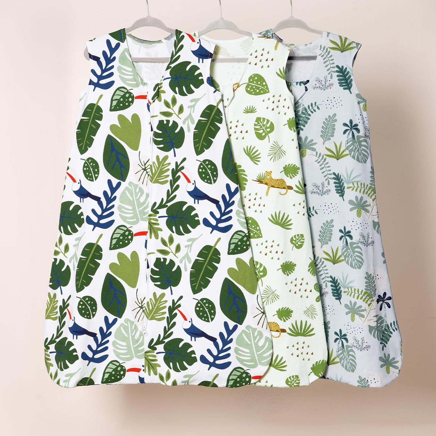 Davids Kids 3 Pack Cotton Sleep Sack 12-18 Months 1