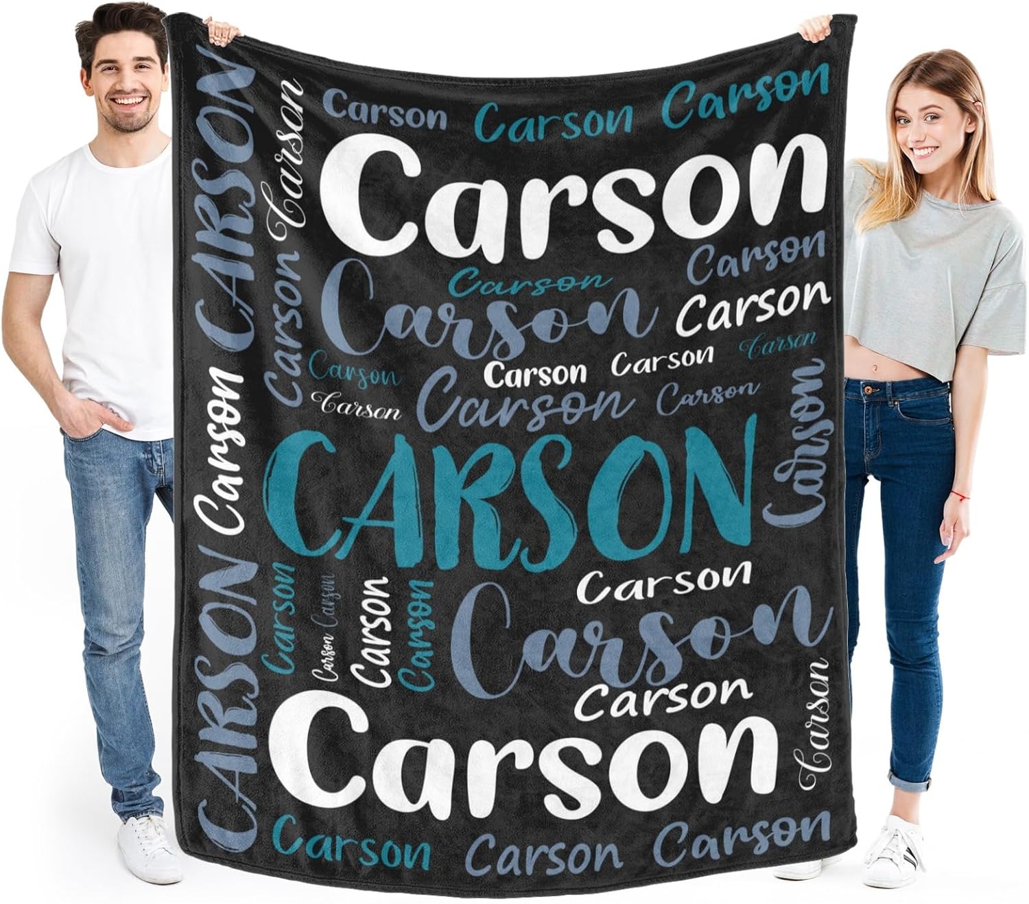 Personalized Baby Blanket with Name for Kids