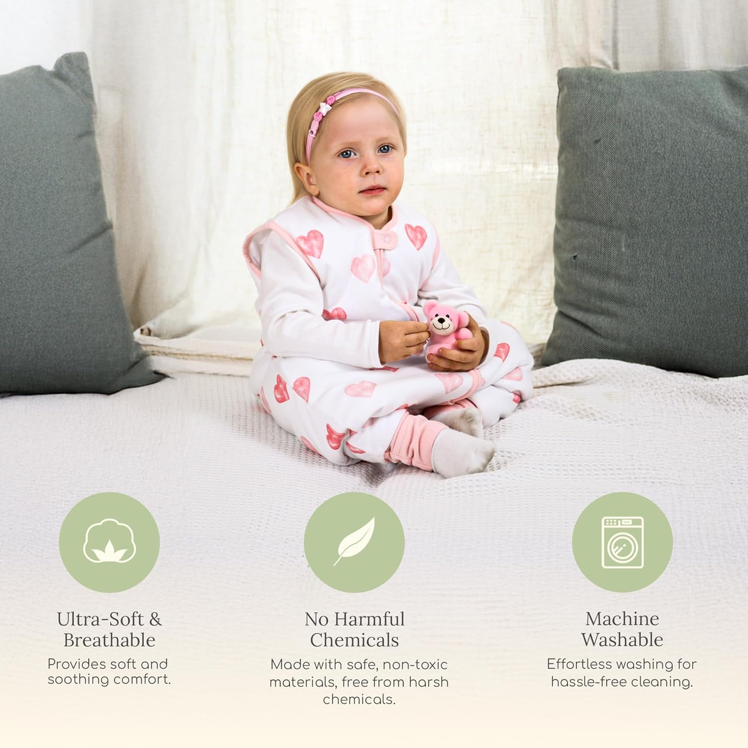 Mama Cheetah Toddler Sleep Sack with Feet 4T-5T